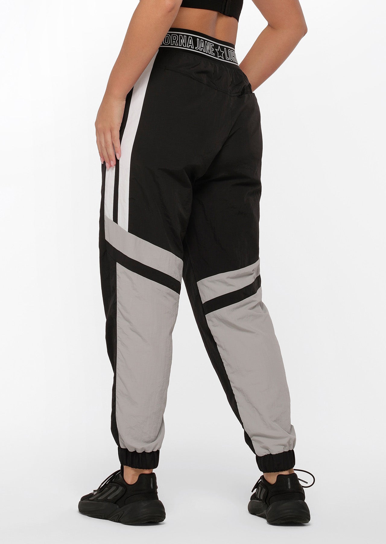 Lorna Jane Post Game Active Pants - Black Multi