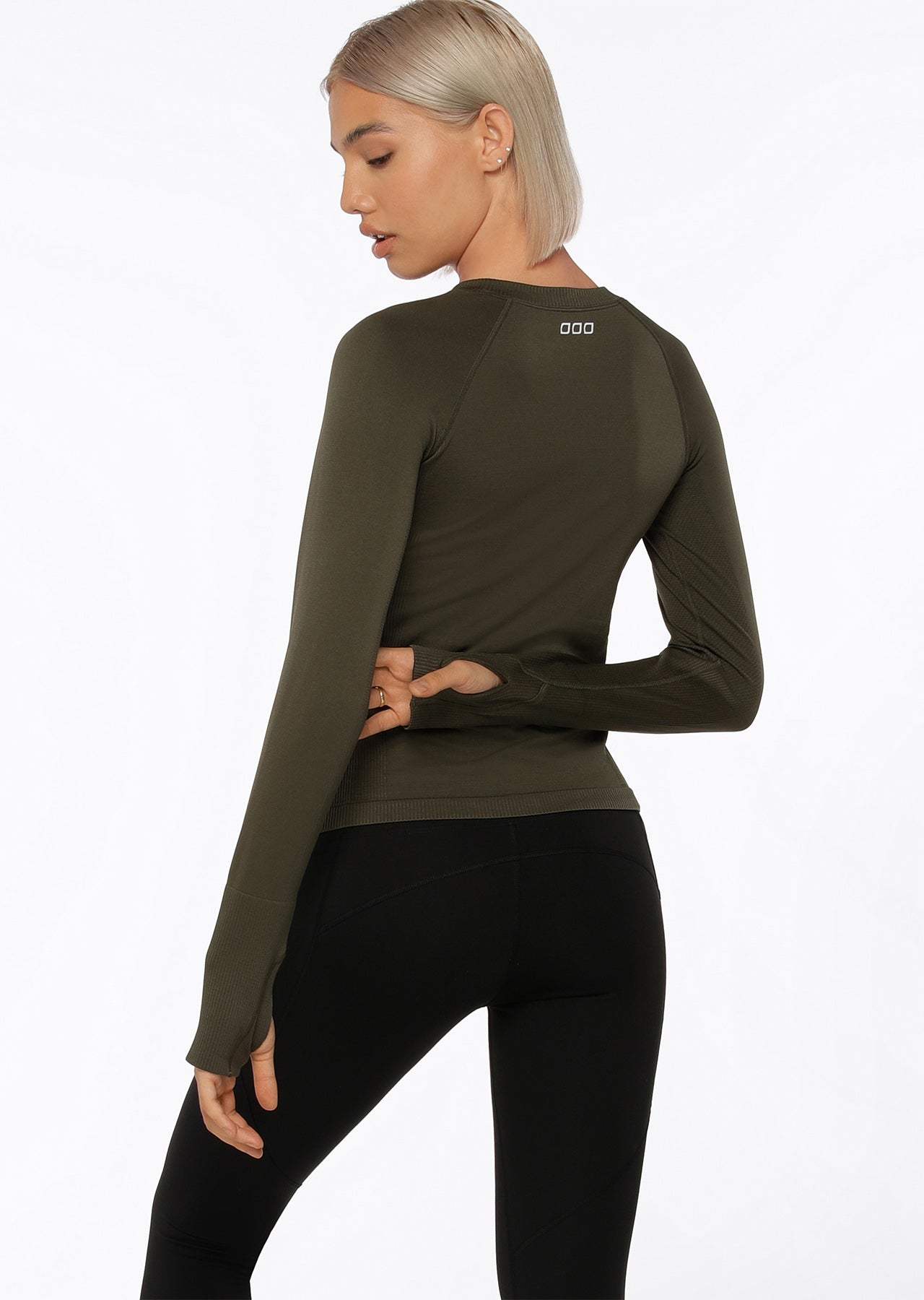 Lorna Jane Dynamic Seamless Long Sleeve Top - Luxury Green