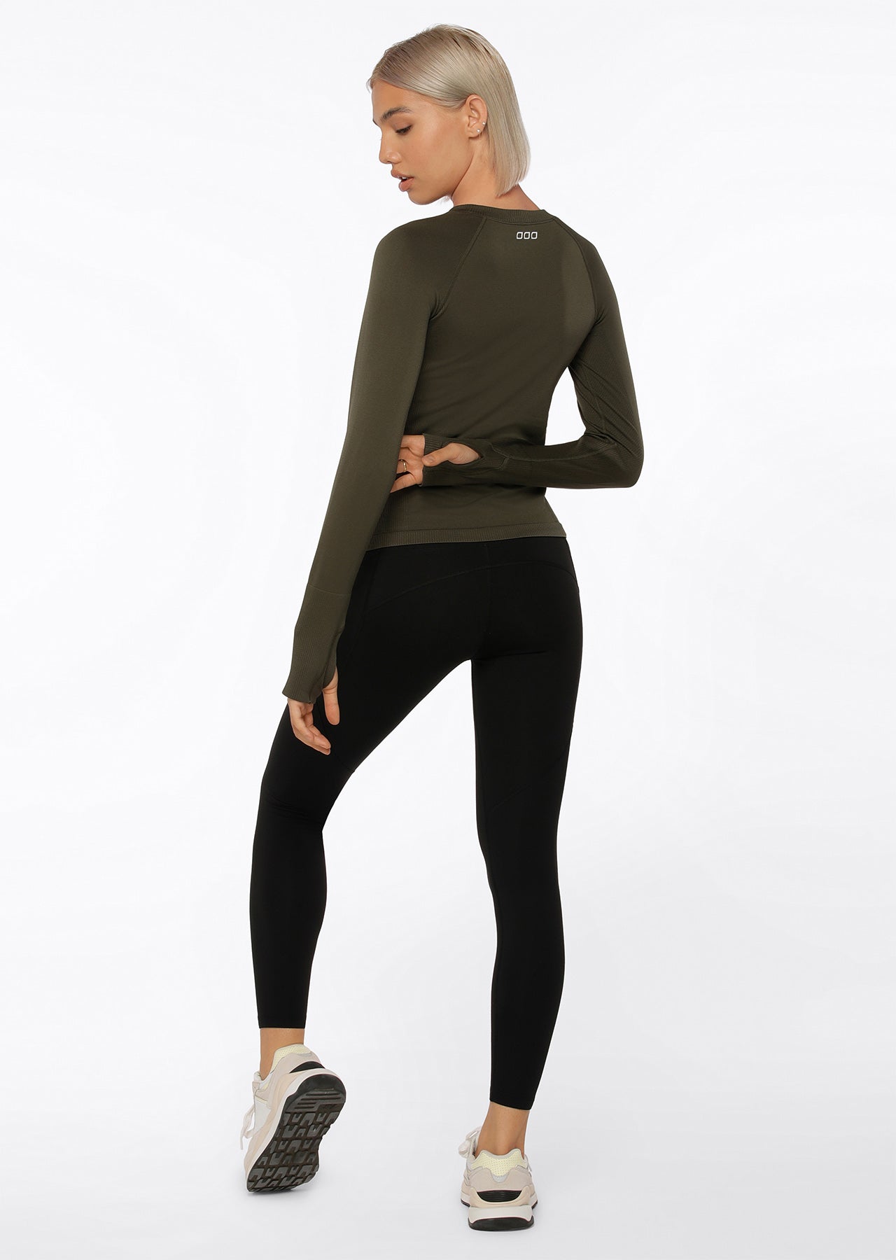 Lorna Jane Dynamic Seamless Long Sleeve Top - Luxury Green