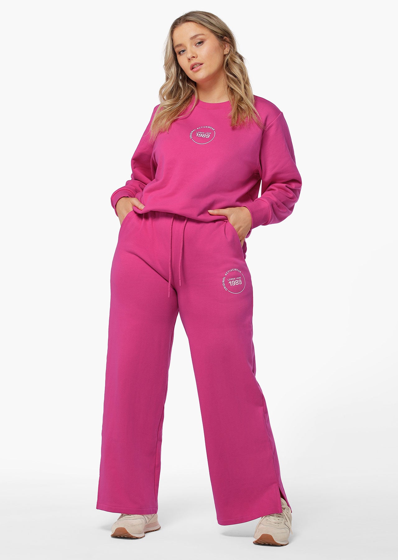 Lorna Jane Reset Trackpants - Bright Pink