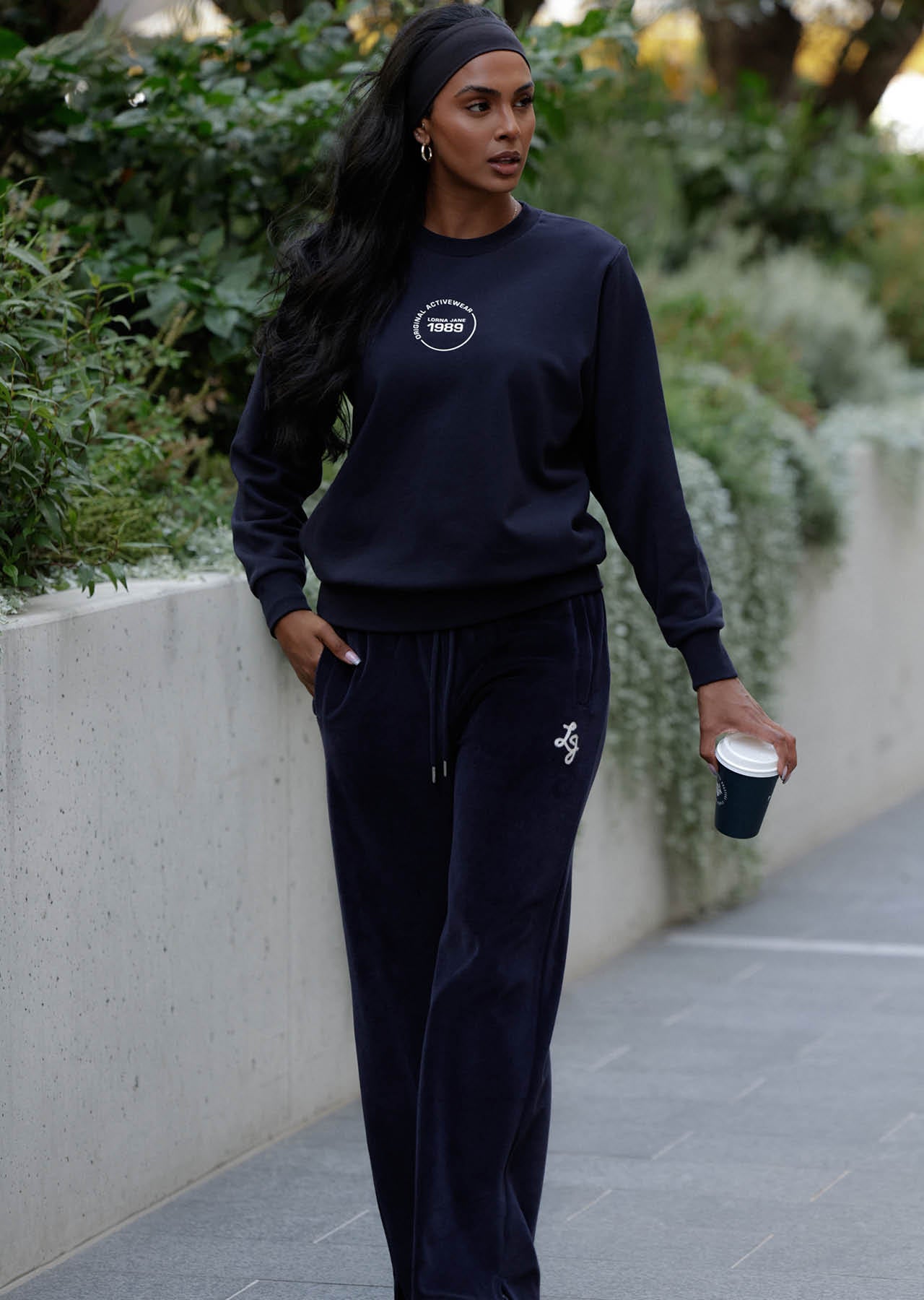 Lorna Jane Reset Sweat - French Navy