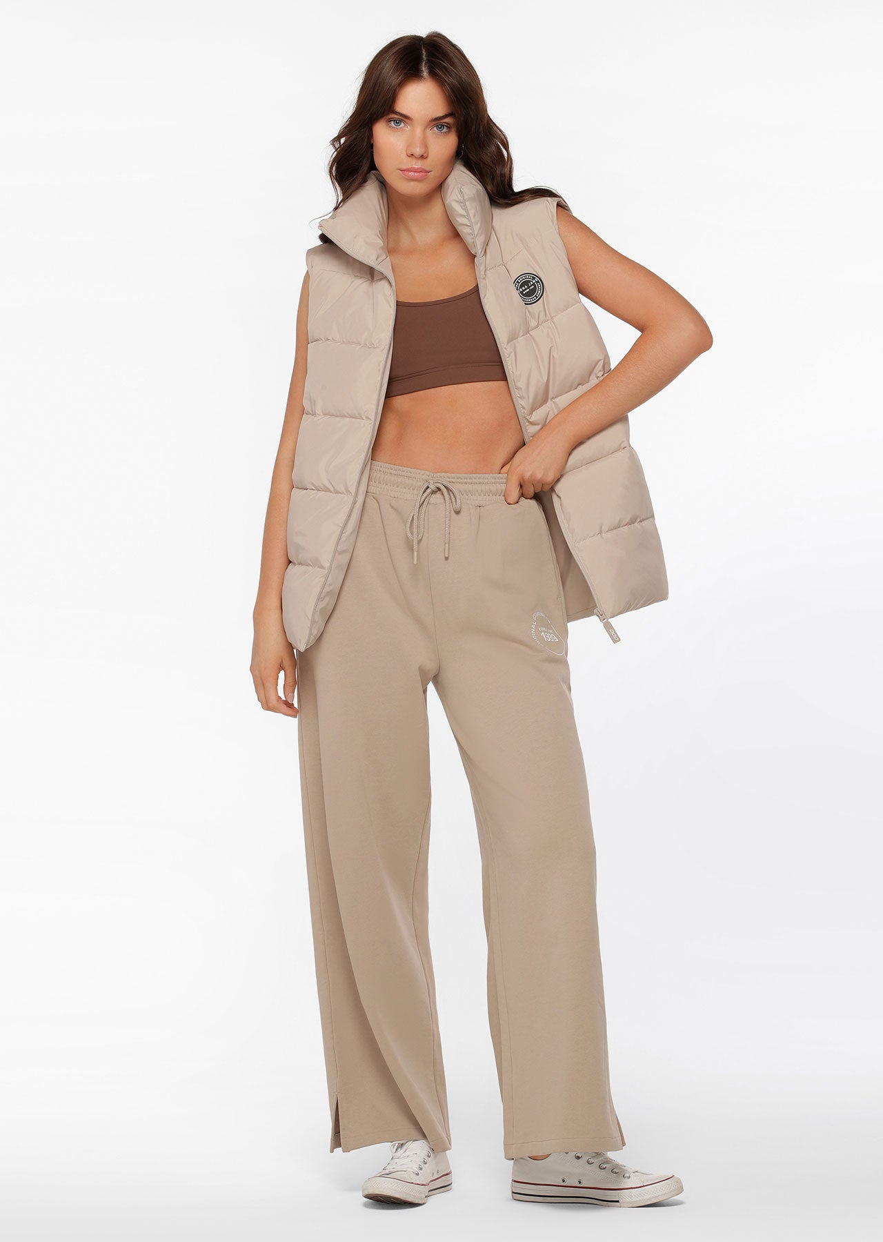 Lorna Jane Reset Trackpants - Dark Off White