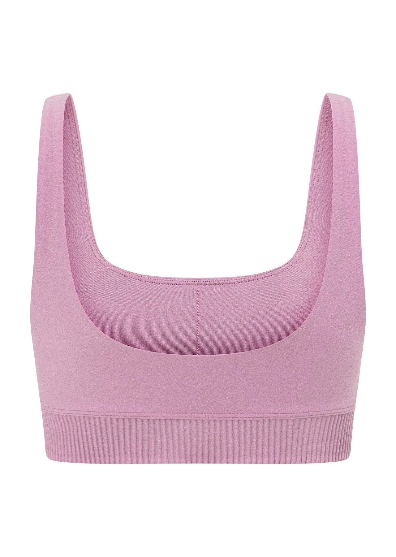 Lorna Jane Grande Rib Sports Bra - New Orchid