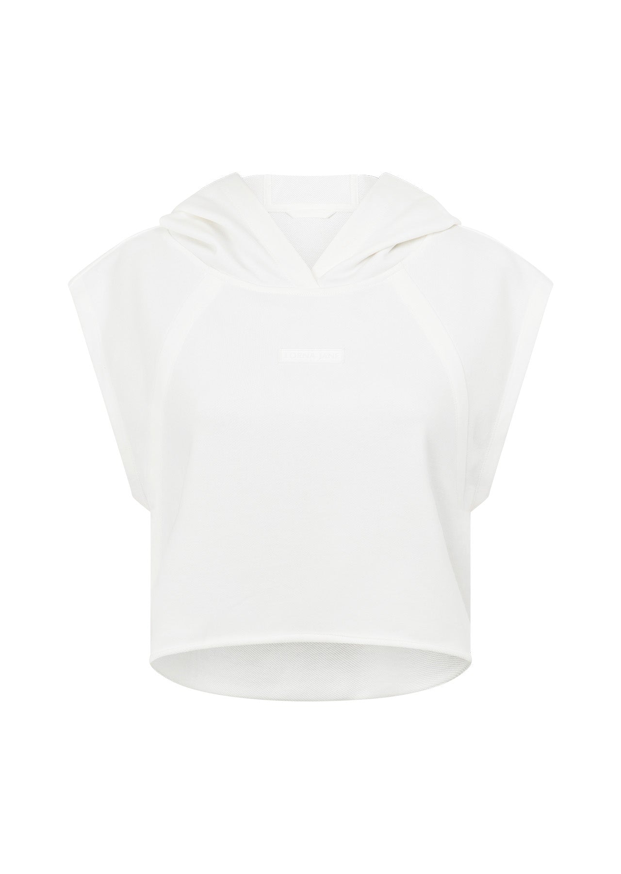 Lorna Jane Pre Season Cropped Hoodie - Porcelain