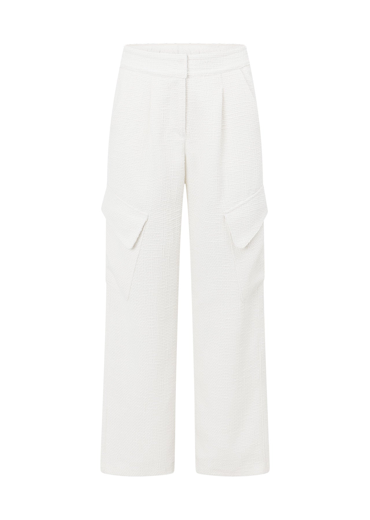 Lorna Jane Apres Sport Boucle Cargo Pants - Porcelain