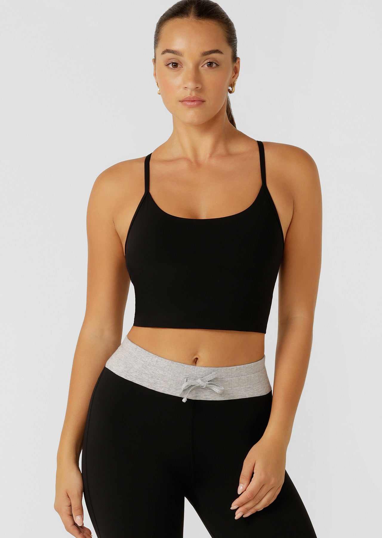 Lorna Jane Reset Bra Tank Combo - Black