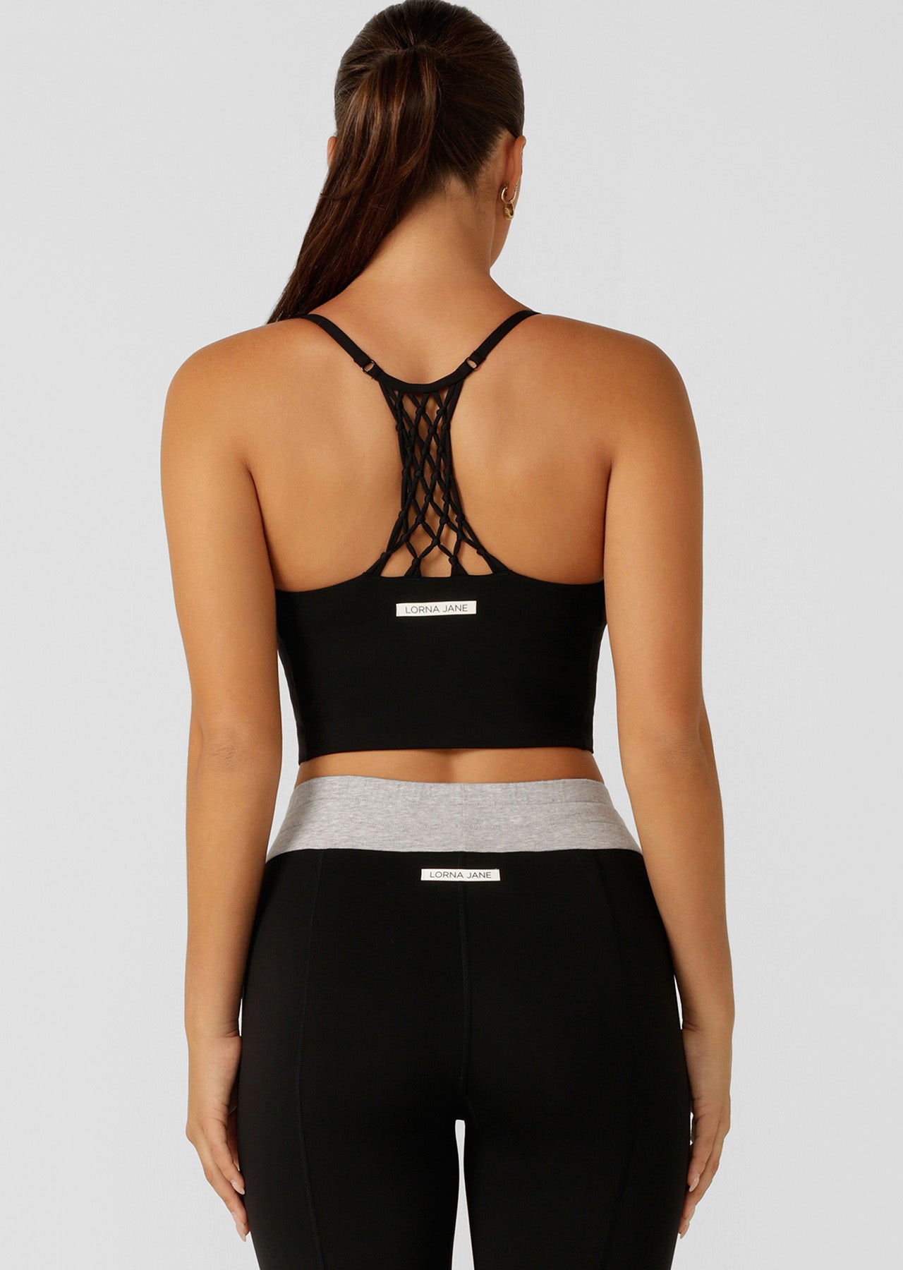 Lorna Jane Reset Bra Tank Combo - Black