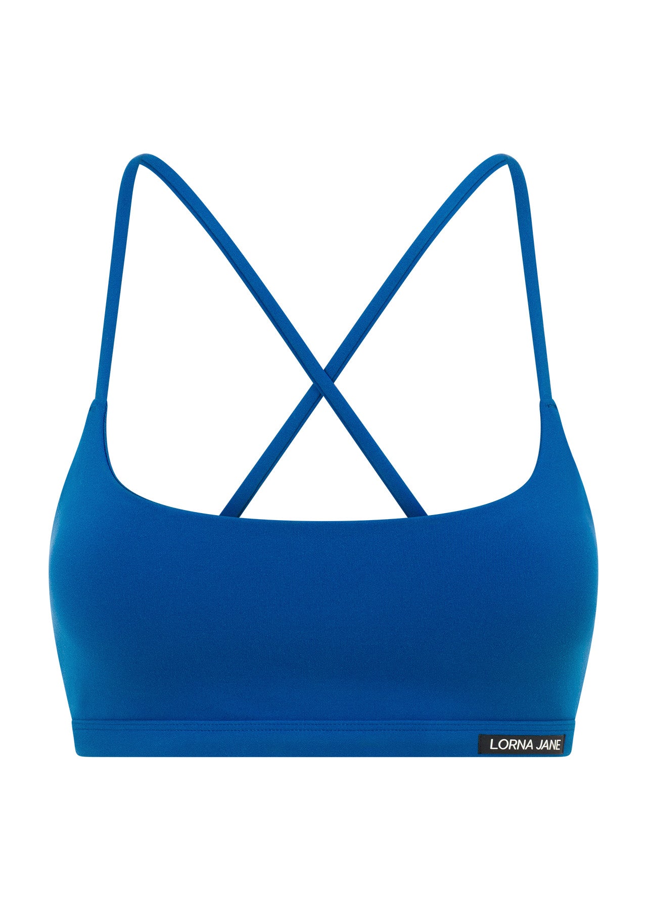 Lorna Jane Strappy All Day Sports Bra - Cobalt Blue