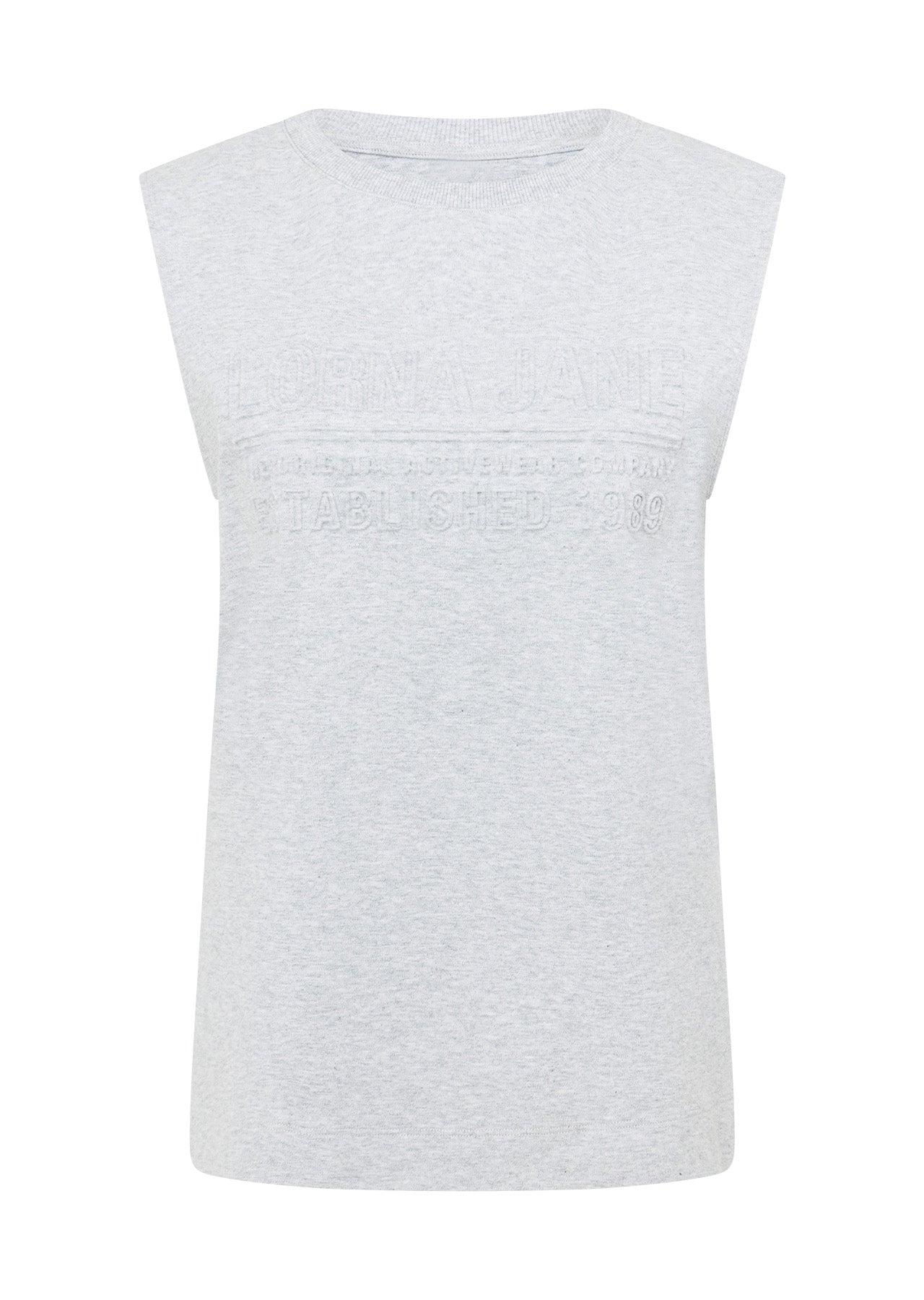 Lorna Jane Essential Muscle Tank - Grey Marl