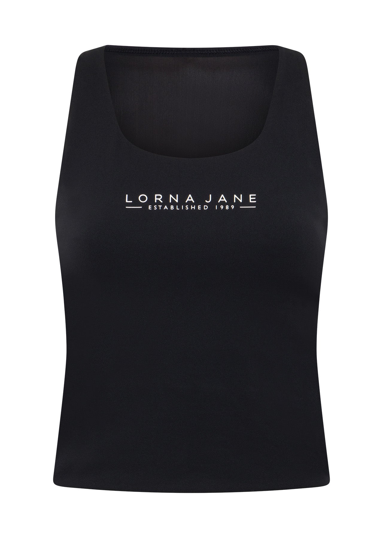 Lorna Jane Elevate Active Mesh Tank - Black