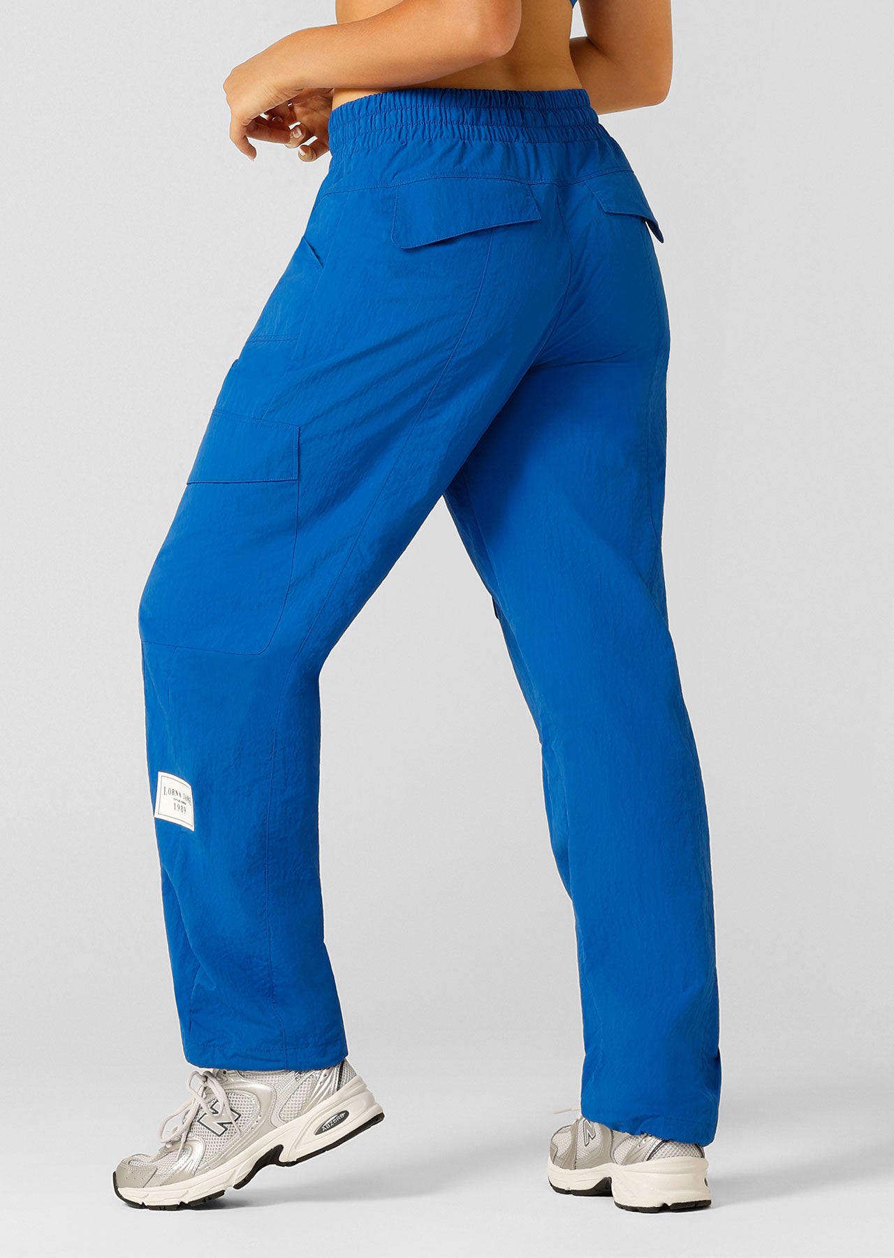 Lorna Jane Iconic Slim Cargo Pants - Cobalt Blue