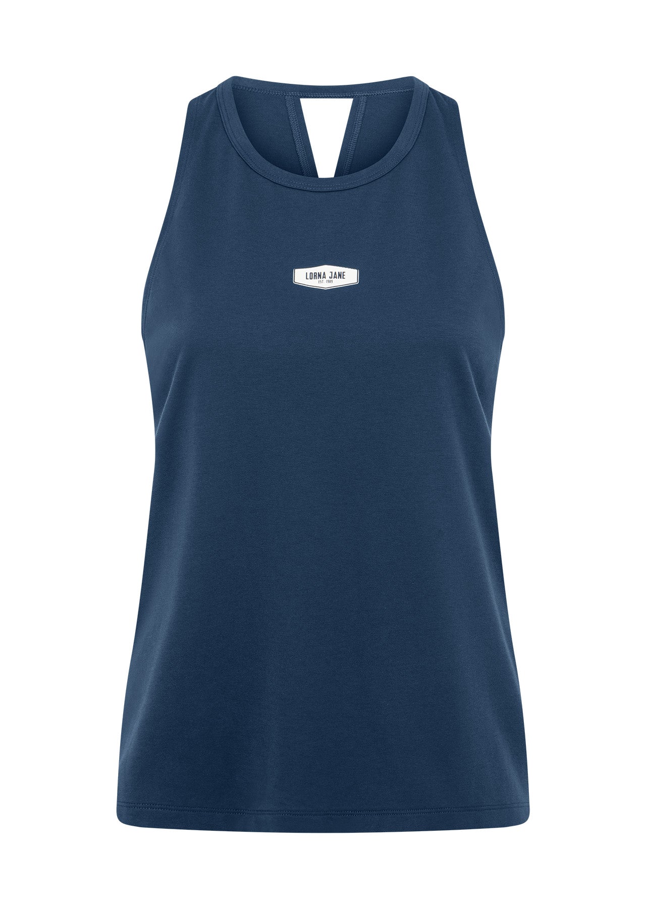 Lorna Jane Tie It Up Tank - Academy Blue