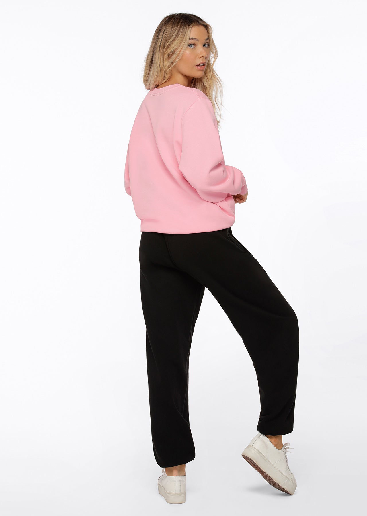Lorna Jane Iconic Sweat - Hot Fuchsia