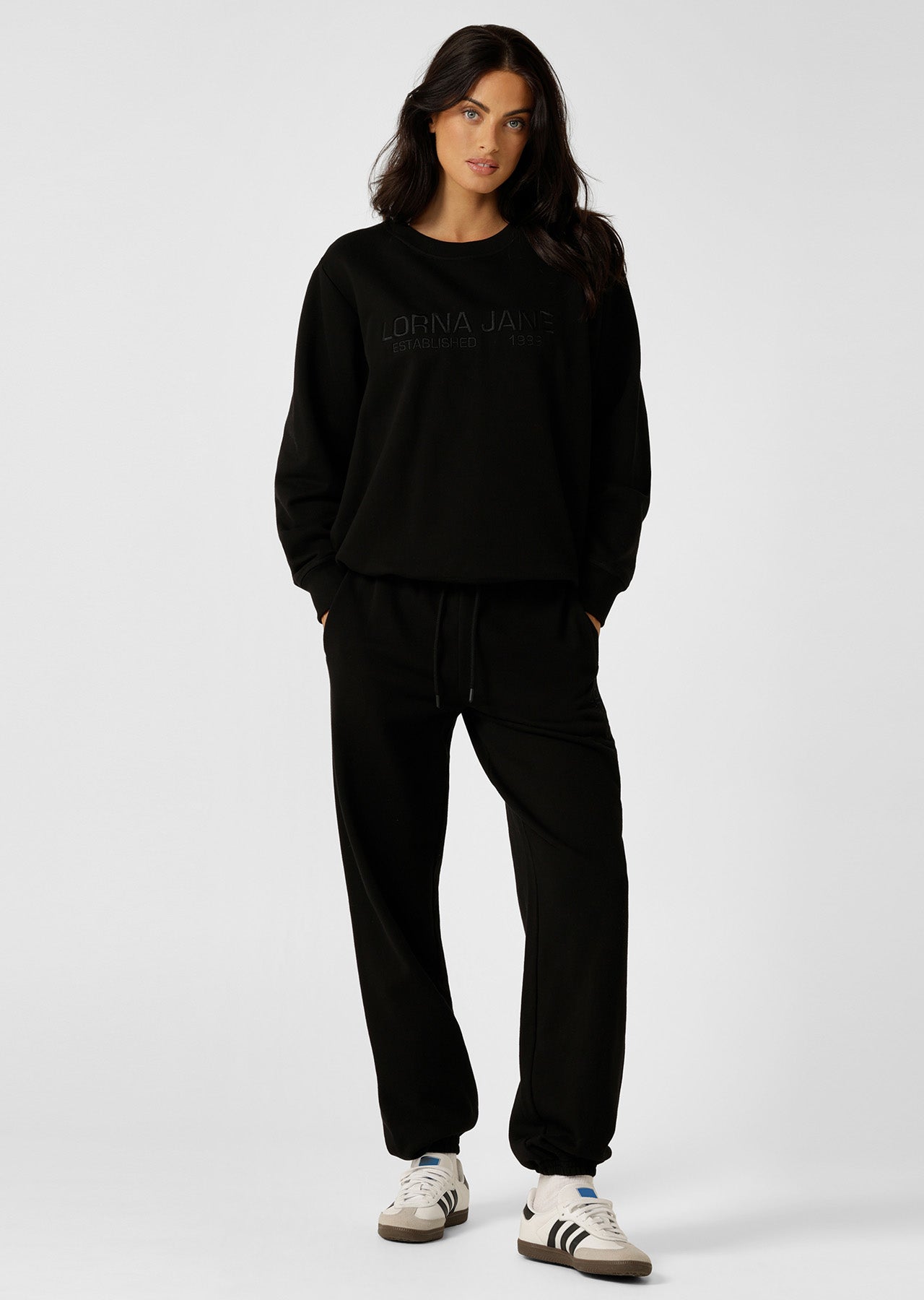 Lorna Jane Iconic Track Pants - Black