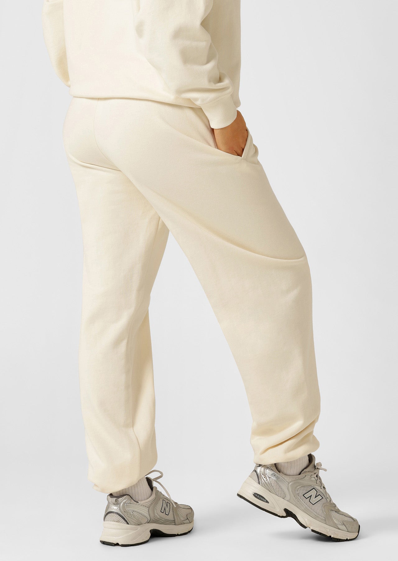 Lorna Jane Iconic Track Pants - Cream