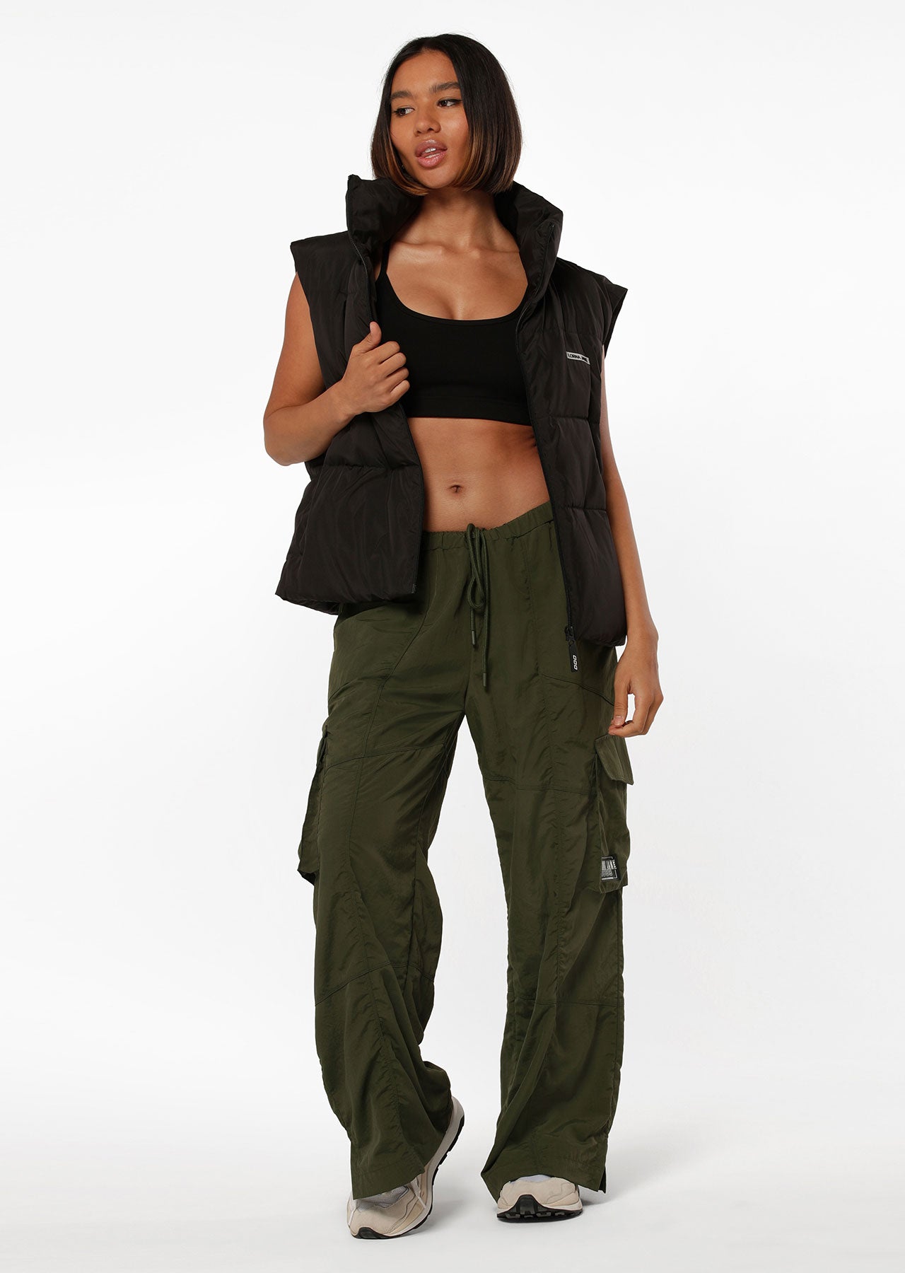 Lorna Jane Motion Puffer Vest - Black