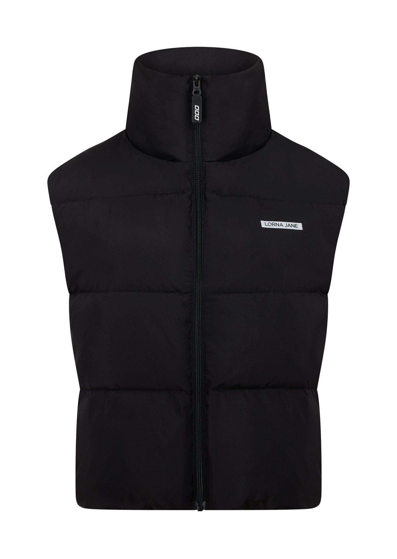 Lorna Jane Motion Puffer Vest - Black