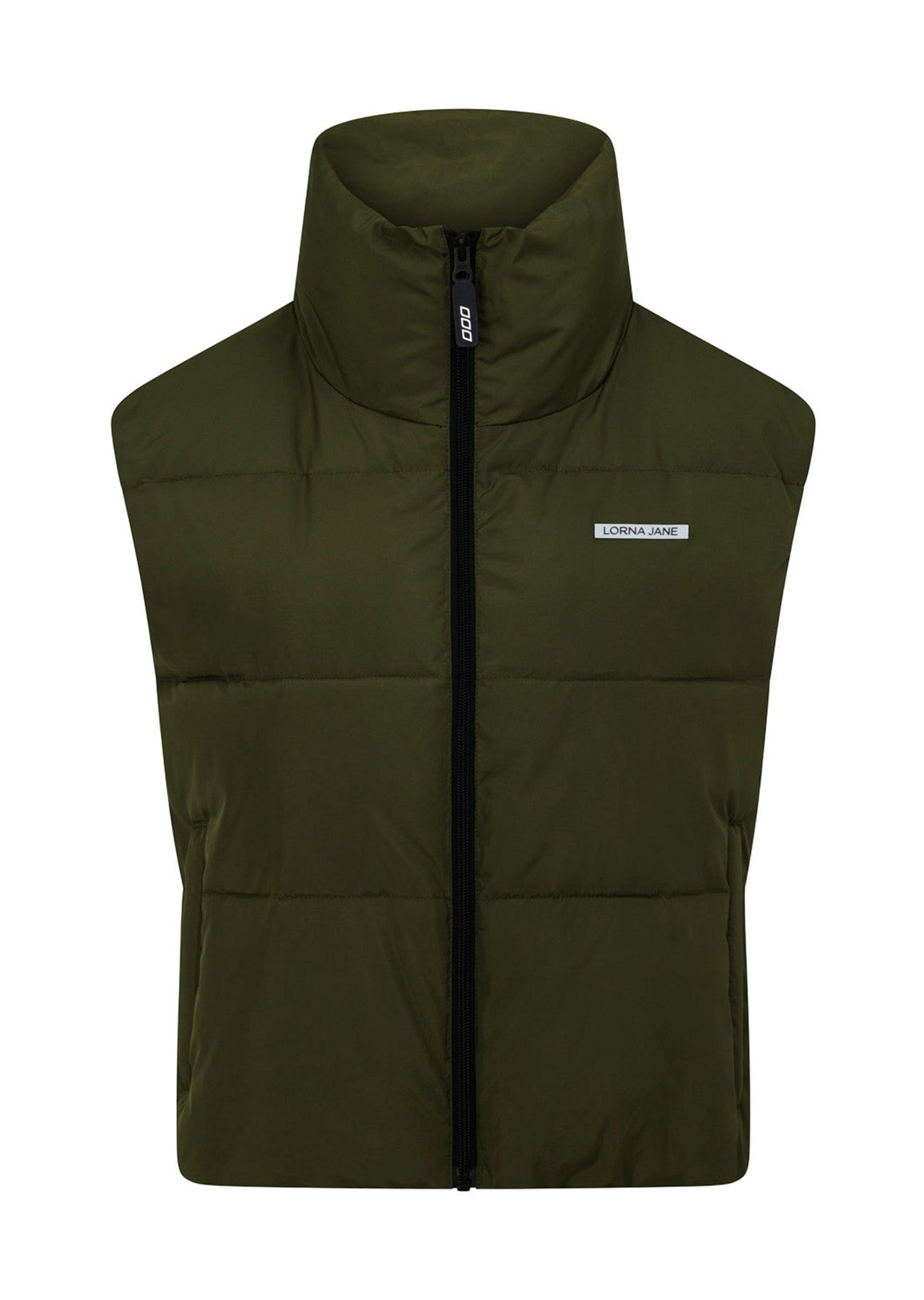 Lorna Jane Motion Puffer Vest - Luxury Green