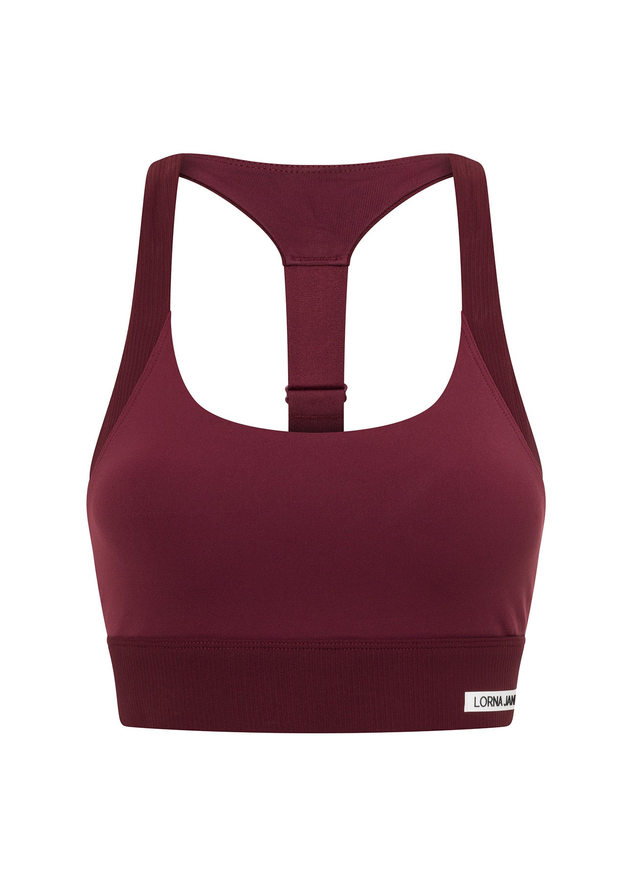 Lorna Jane Keep Up Sports Bra - Maroon