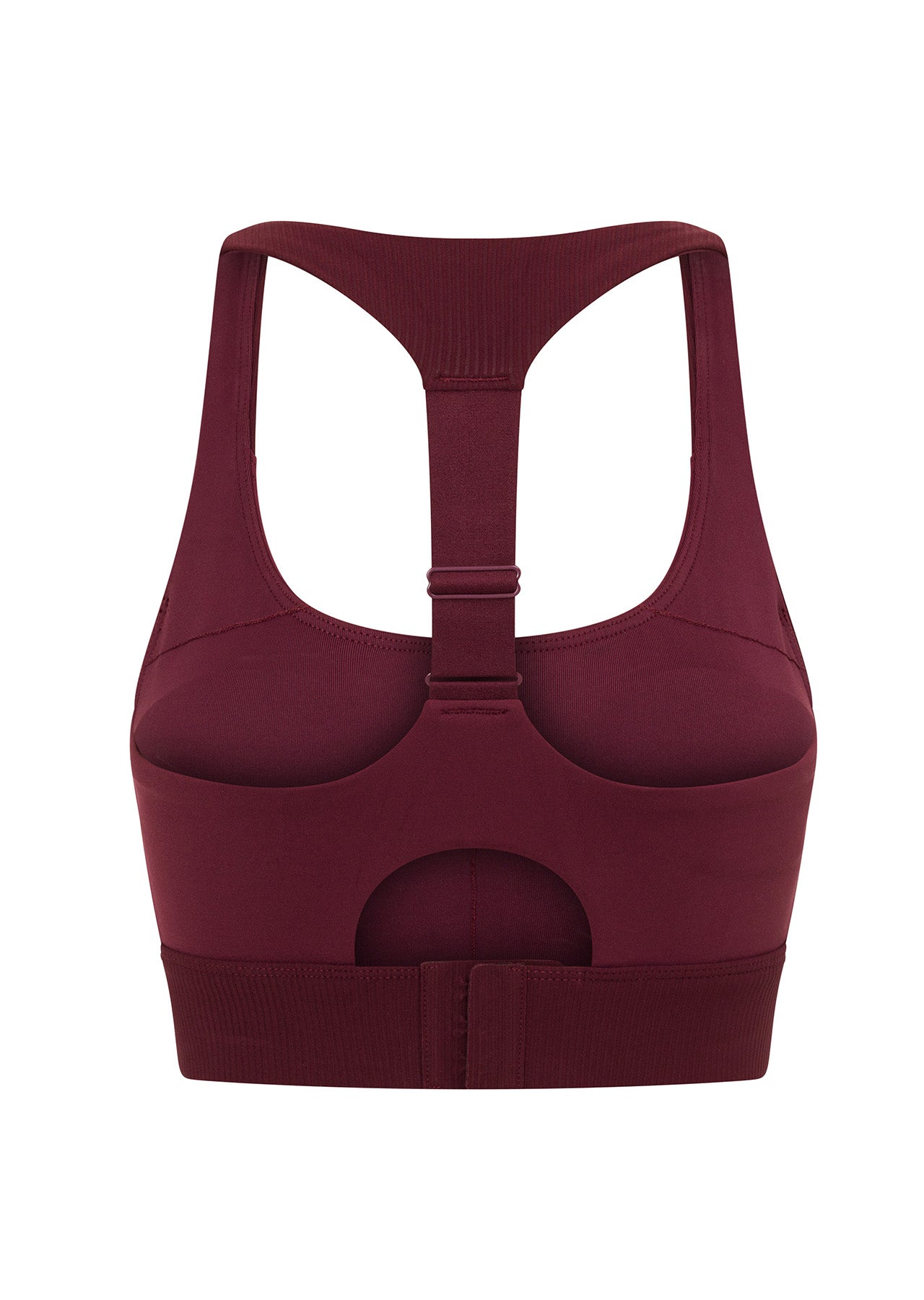 Lorna Jane Keep Up Sports Bra - Maroon