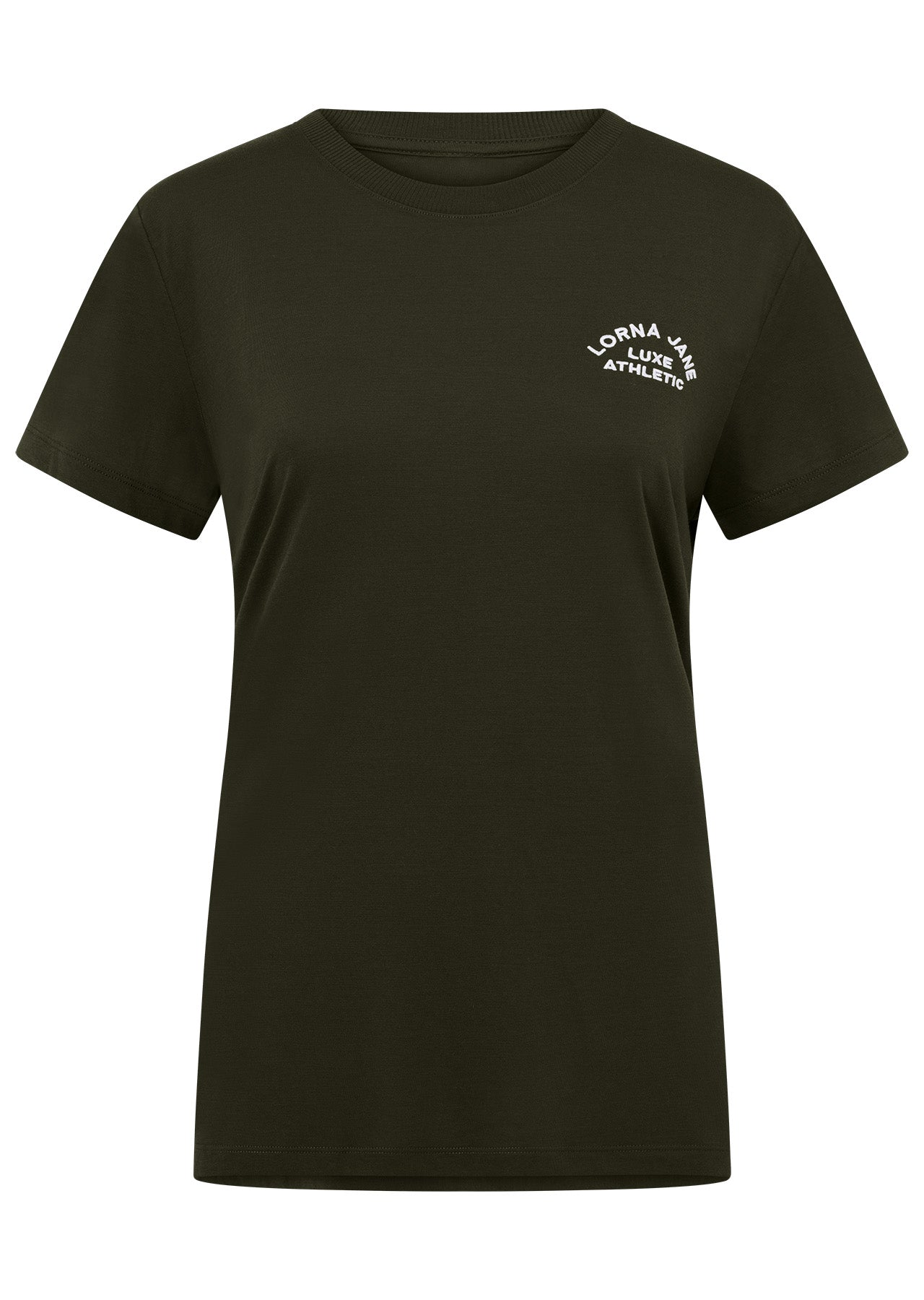 Lorna Jane Lotus T-Shirt - Luxury Green