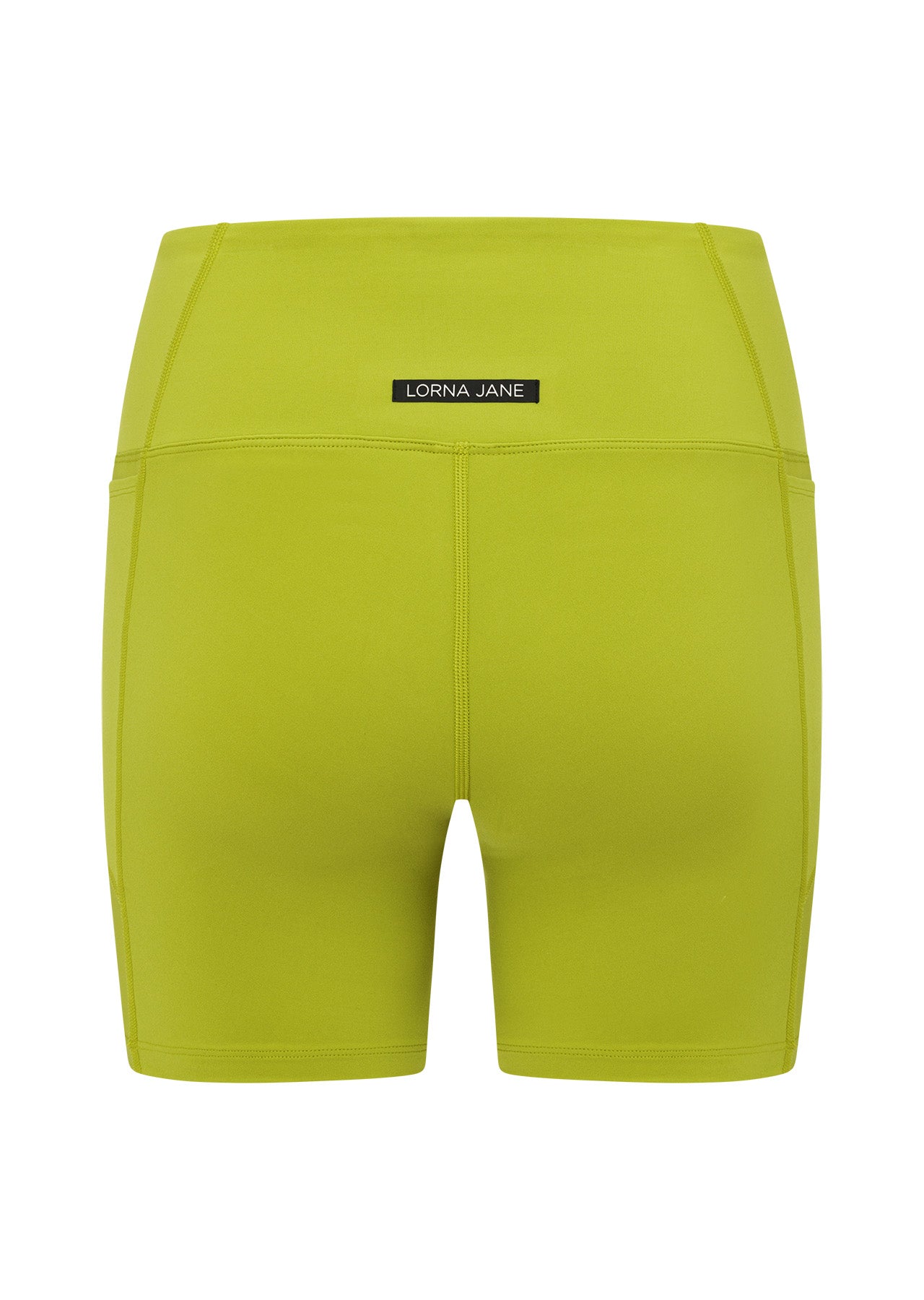 Lorna Jane Movement Recycled No Chafe Pocket Bike Shorts - Dark Sage