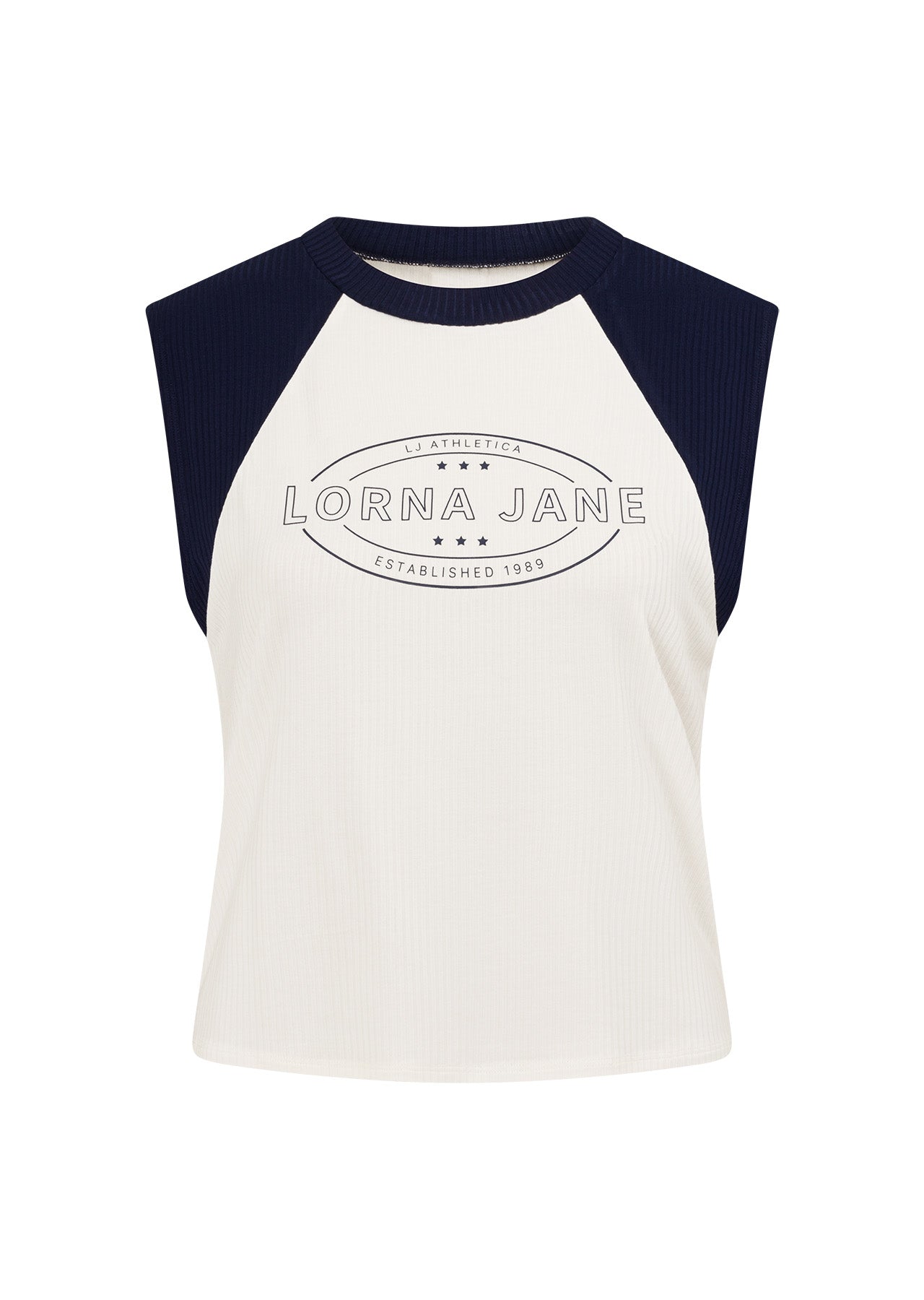 Lorna Jane Tone Up Active Gym Tank - Porcelain