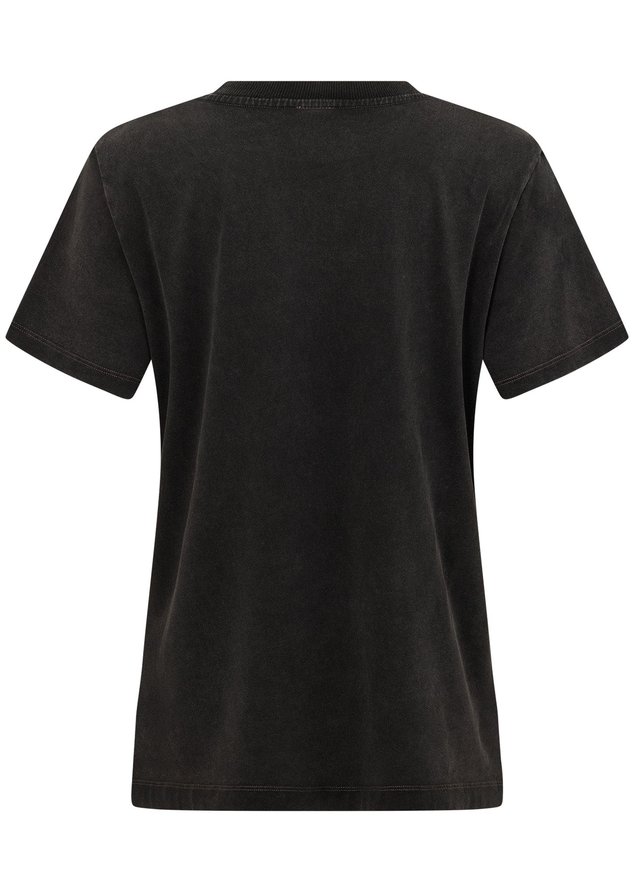 Lorna Jane Y2K Washed Classic Tee - Washed Black