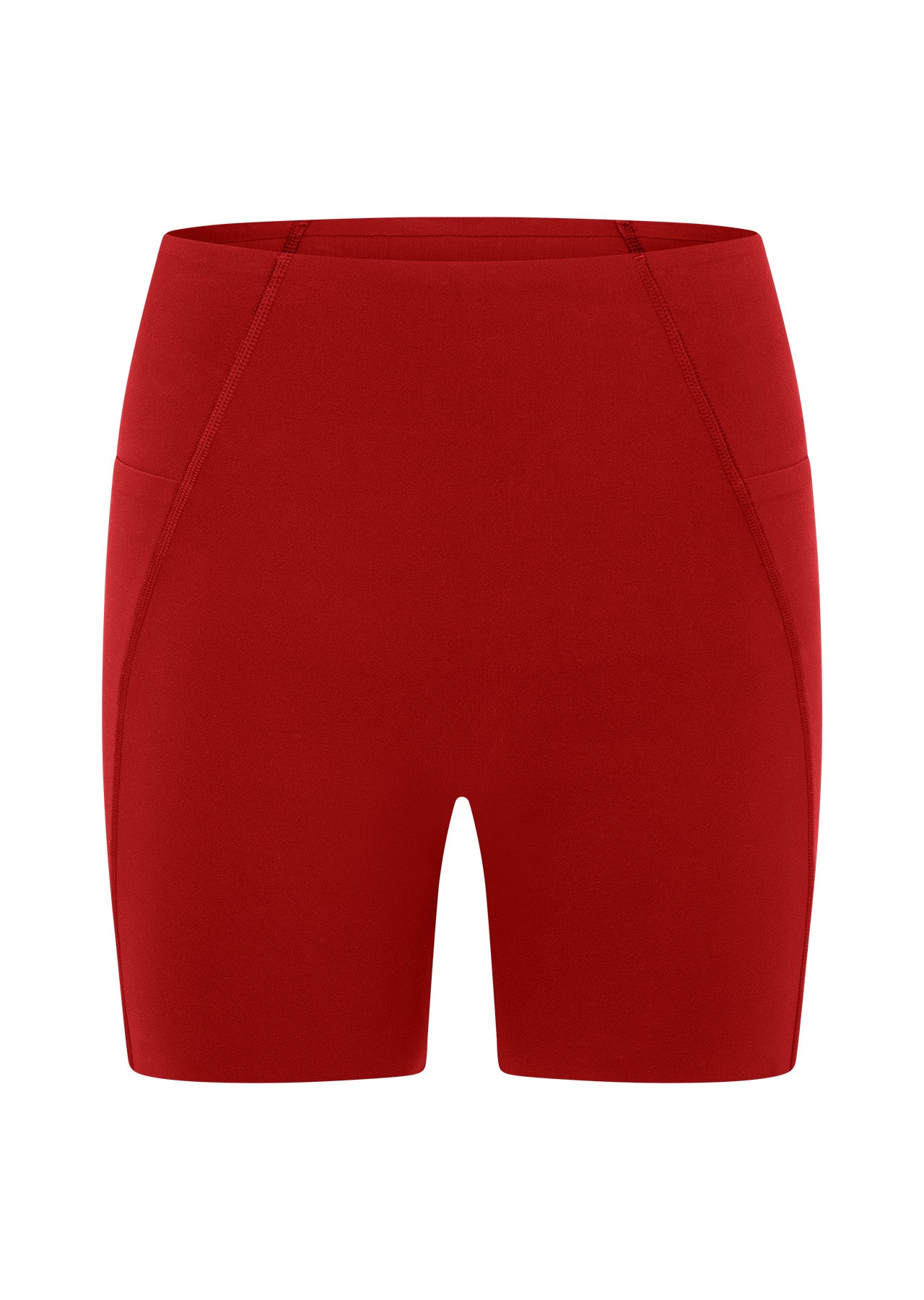 Lorna Jane Sculpt And Support No Ride Bike Shorts - Cherry