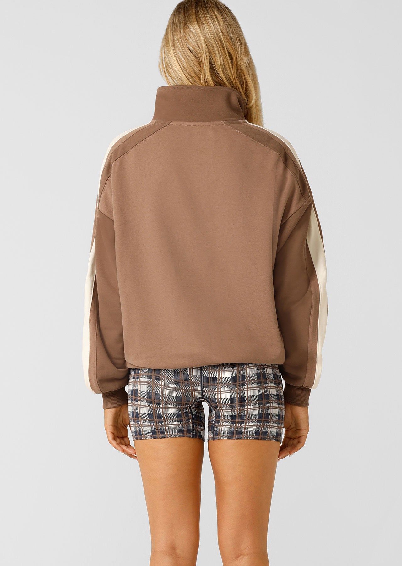 Lorna Jane LJ Heritage Quarter Zip Sweat - Cedar