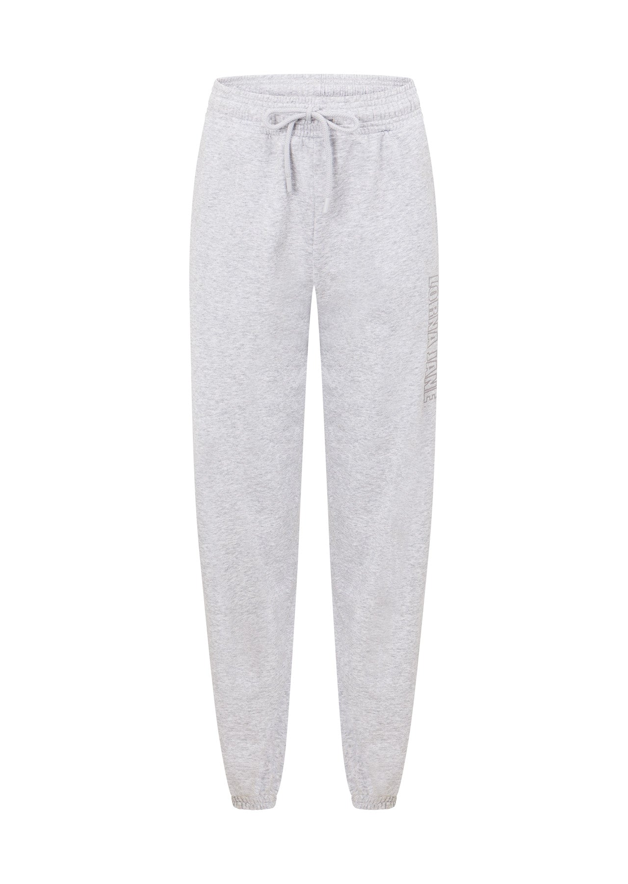 Lorna Jane Iconic Track Pants - Light Grey Marl