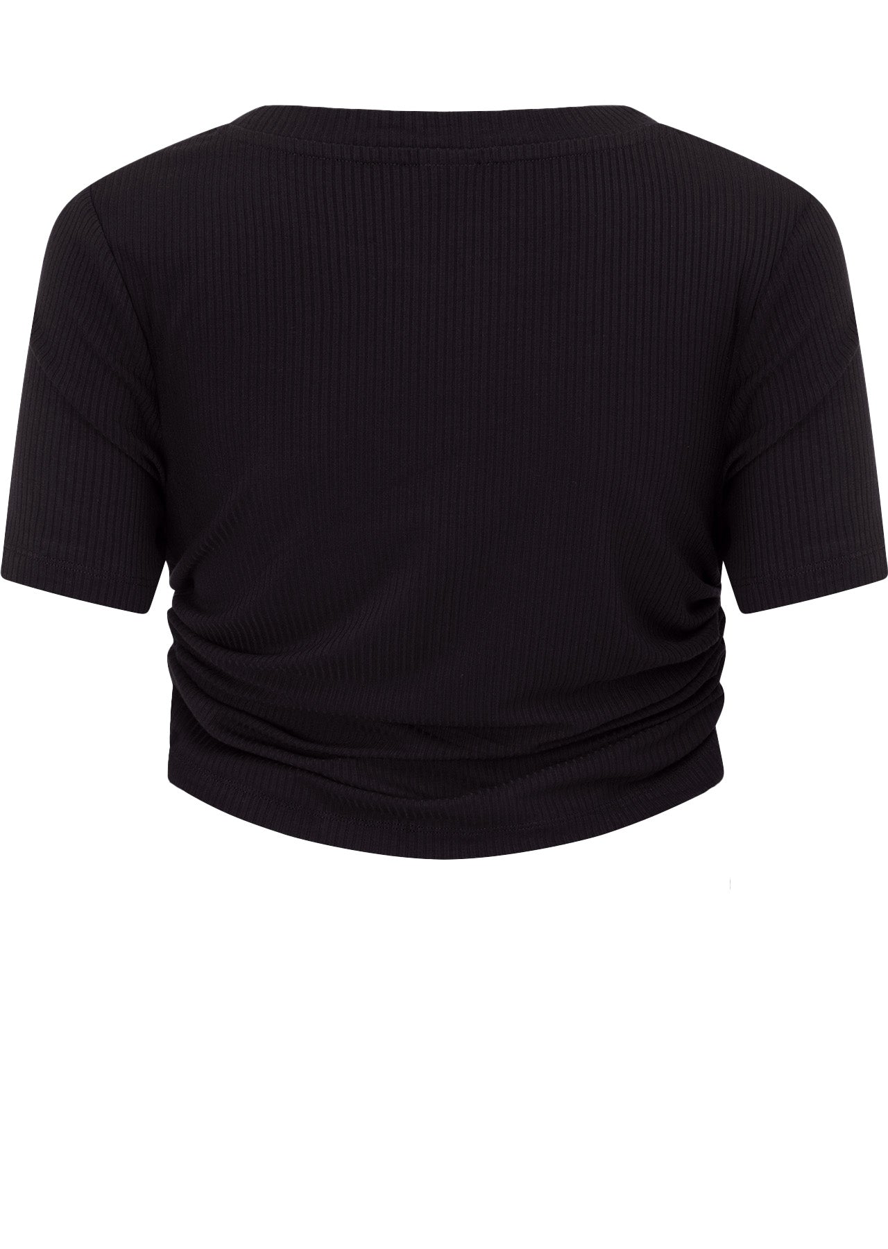 Lorna Jane Easy Adjust Rib Short Sleeve Top - Midnight Blue