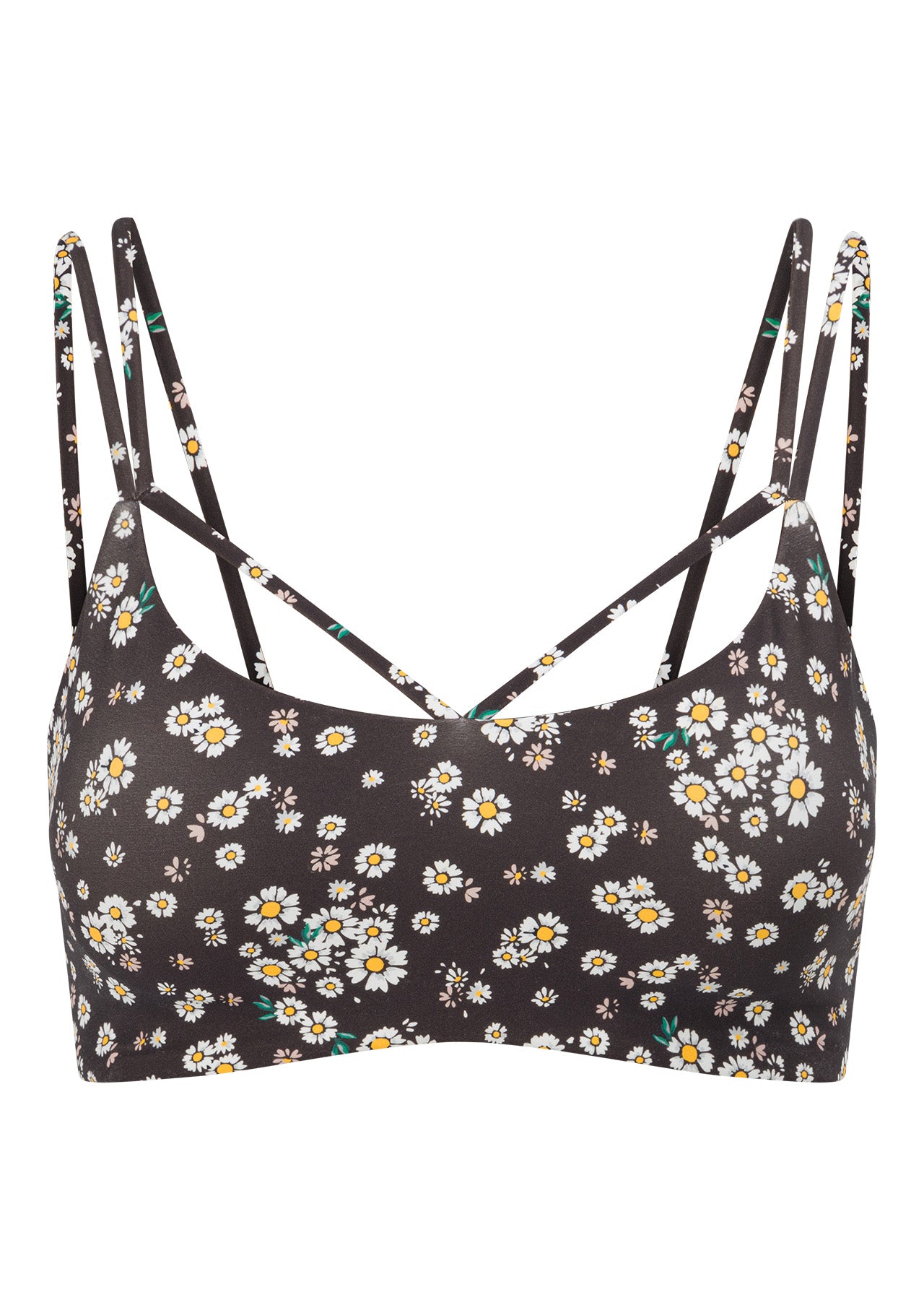 Lorna Jane Ditsy Daisy Sports Bra - Ditsy Daisy Print