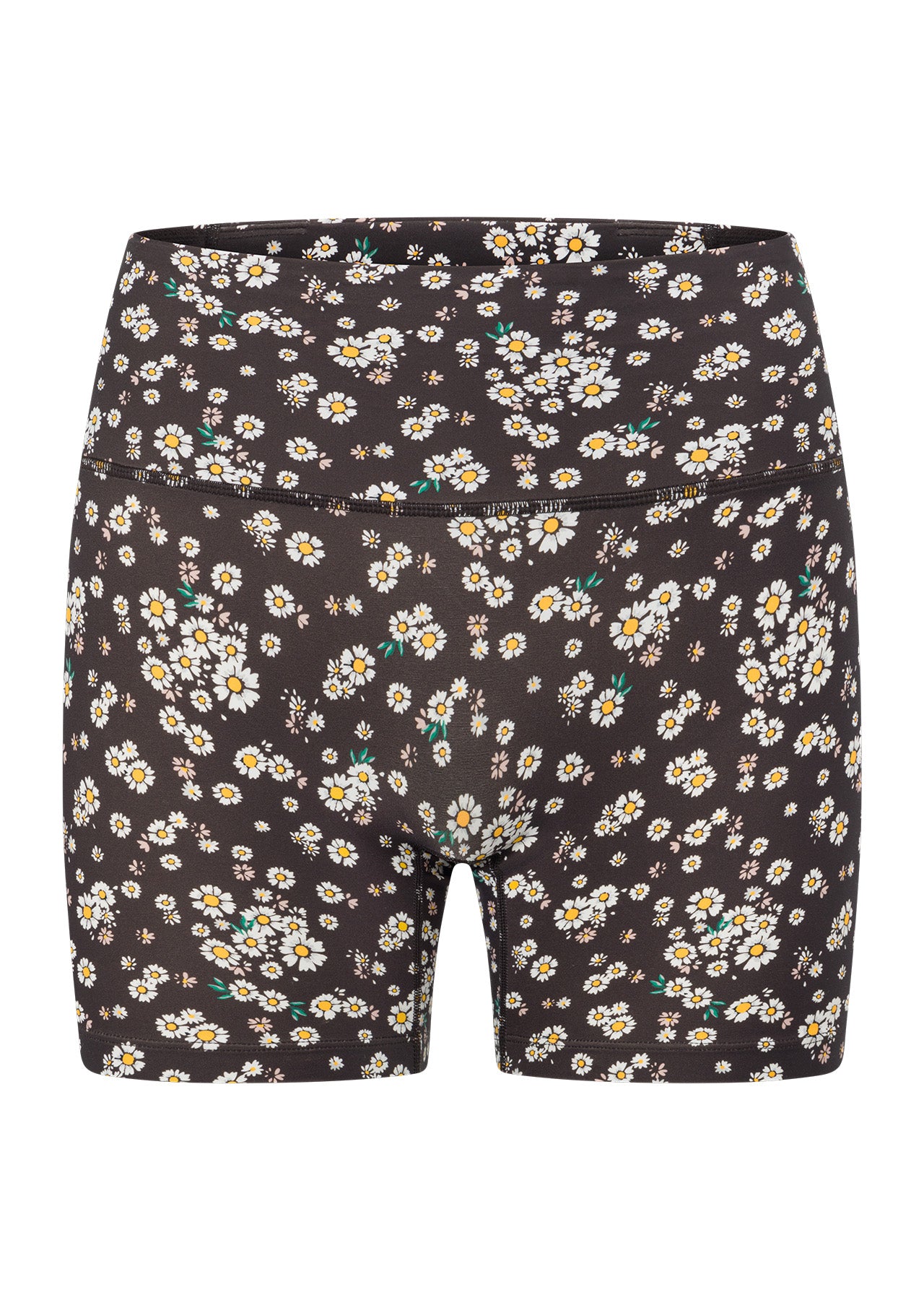 Lorna Jane Ditsy Daisy 12cm Booty Bike Shorts - Ditsy Daisy Print