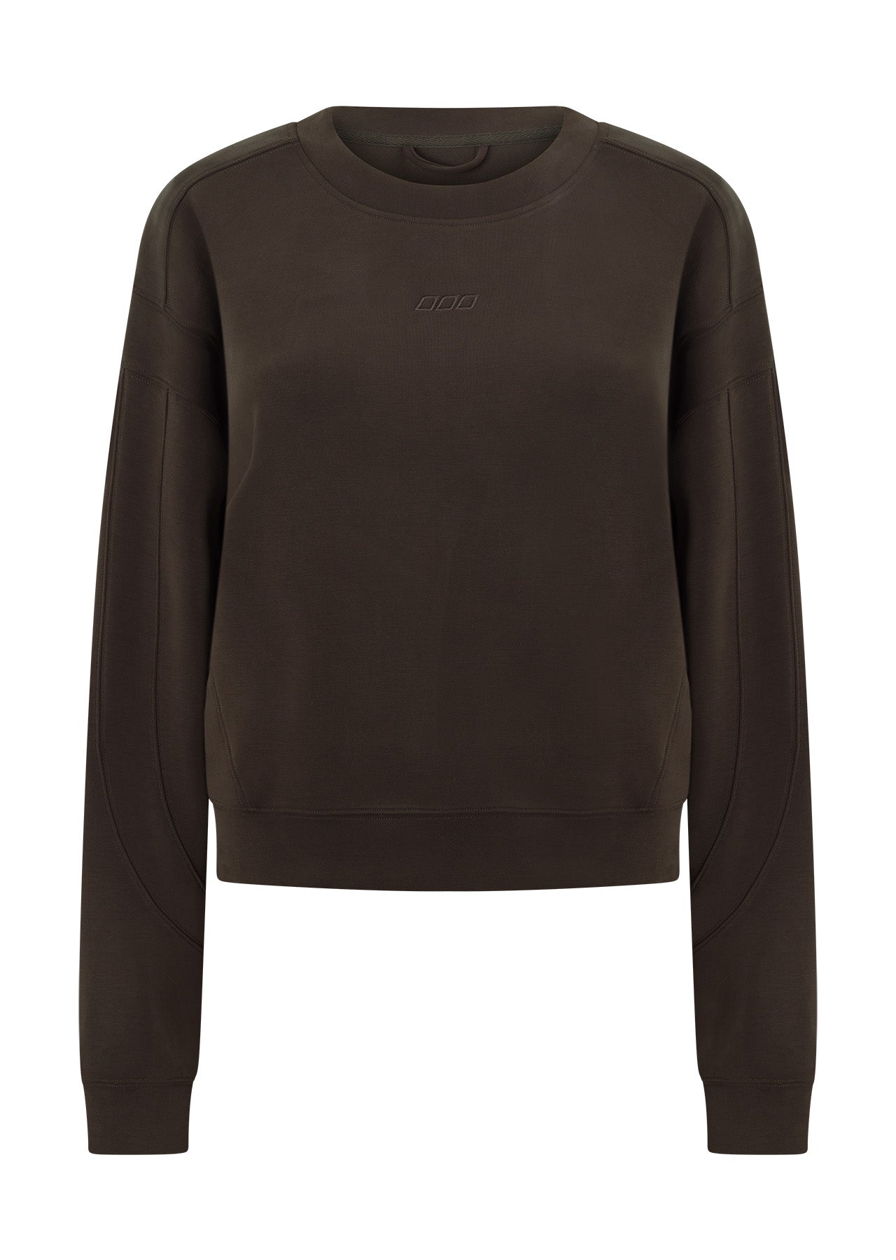 Lorna Jane Make Space Cropped Sweatshirt - Volcano