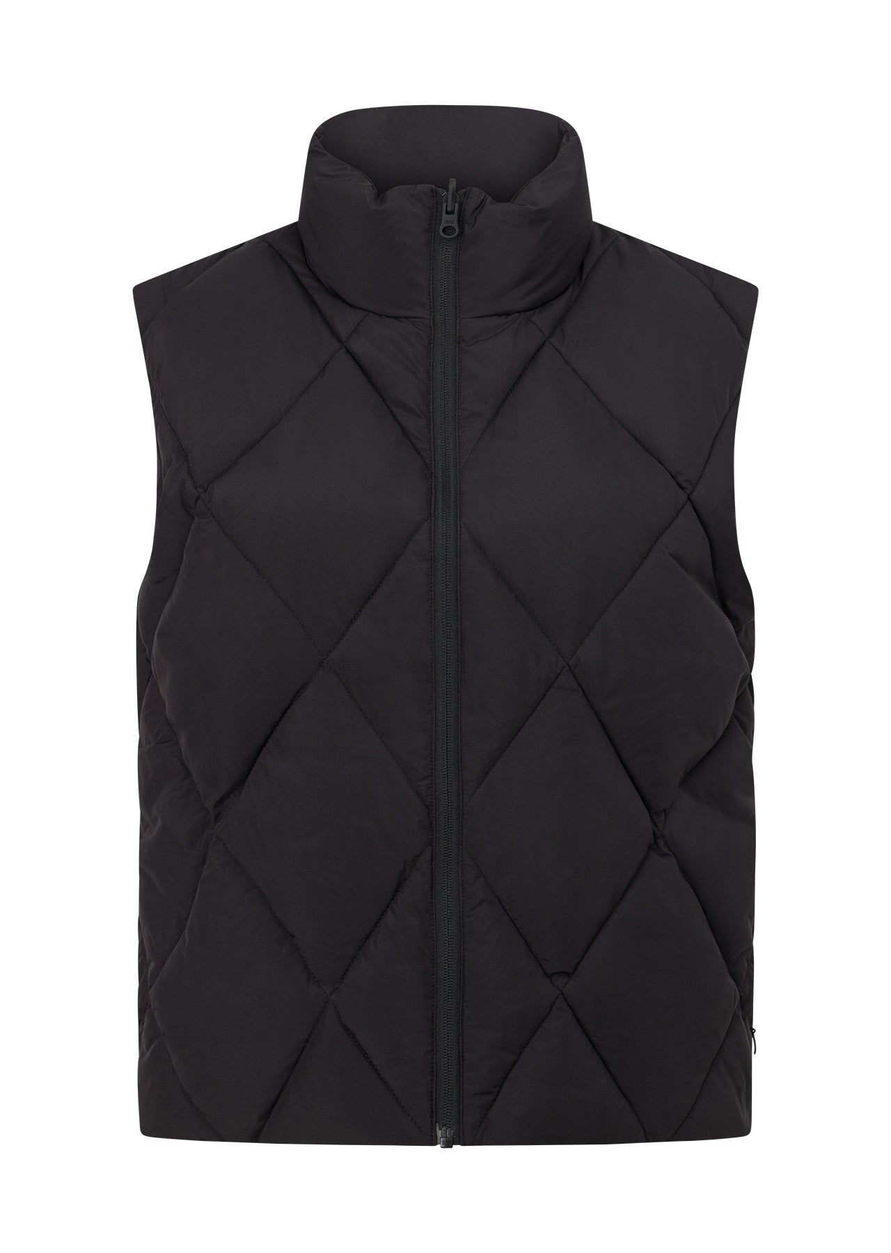 Lorna Jane Winter Warmth Reversible Puffer Vest - Black