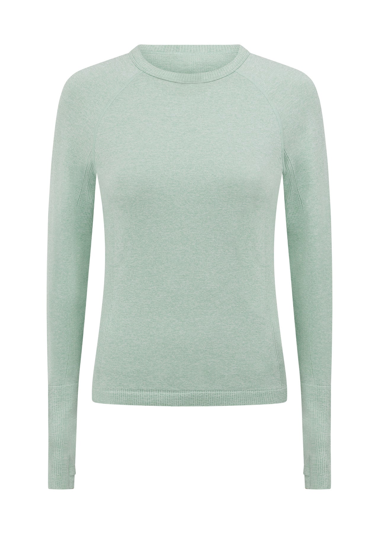 Lorna Jane Tempo Seamless Long Sleeve Top - Mystic Blue Marl