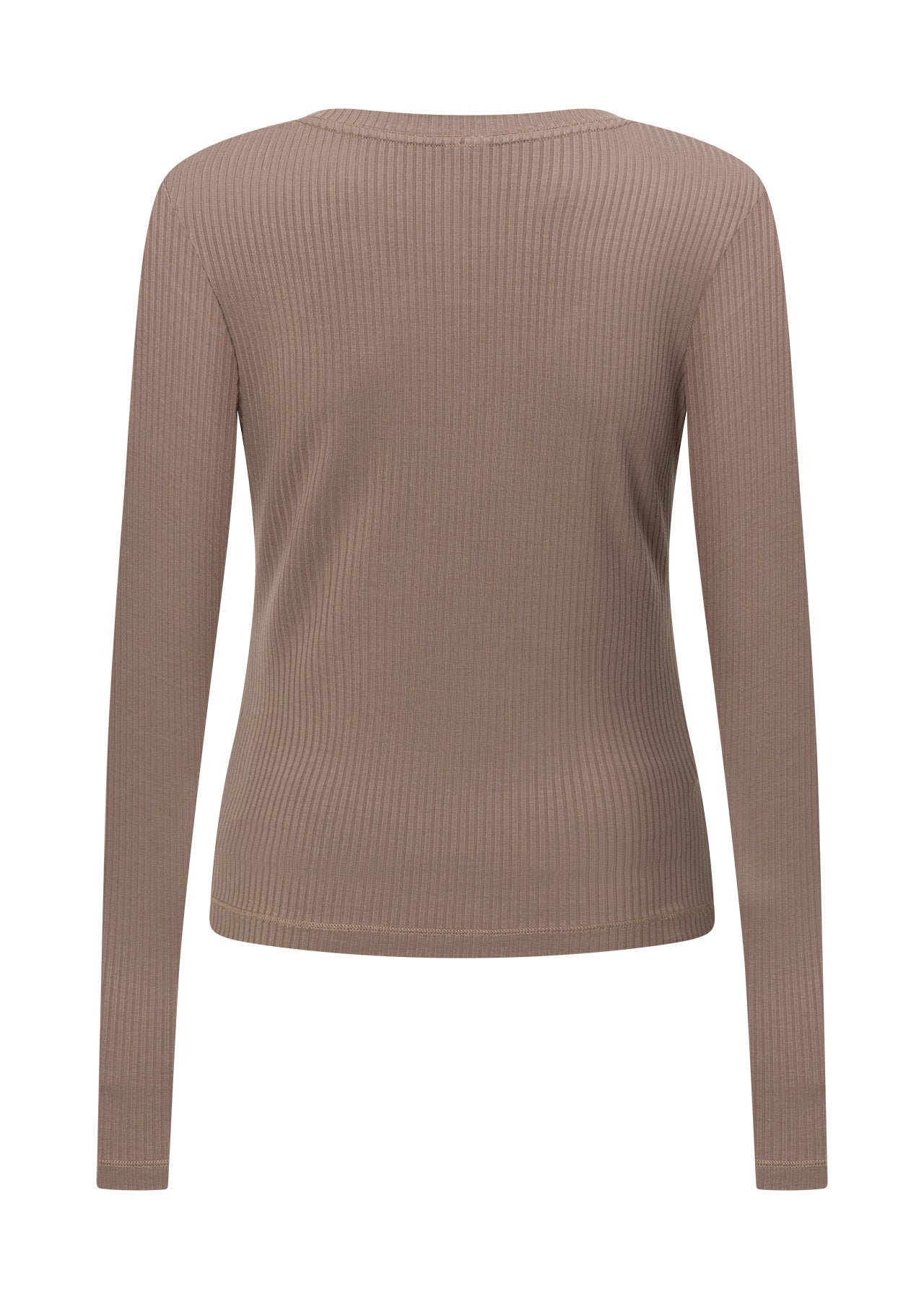 Lorna Jane Movement Long Sleeve Rib Top - Bone