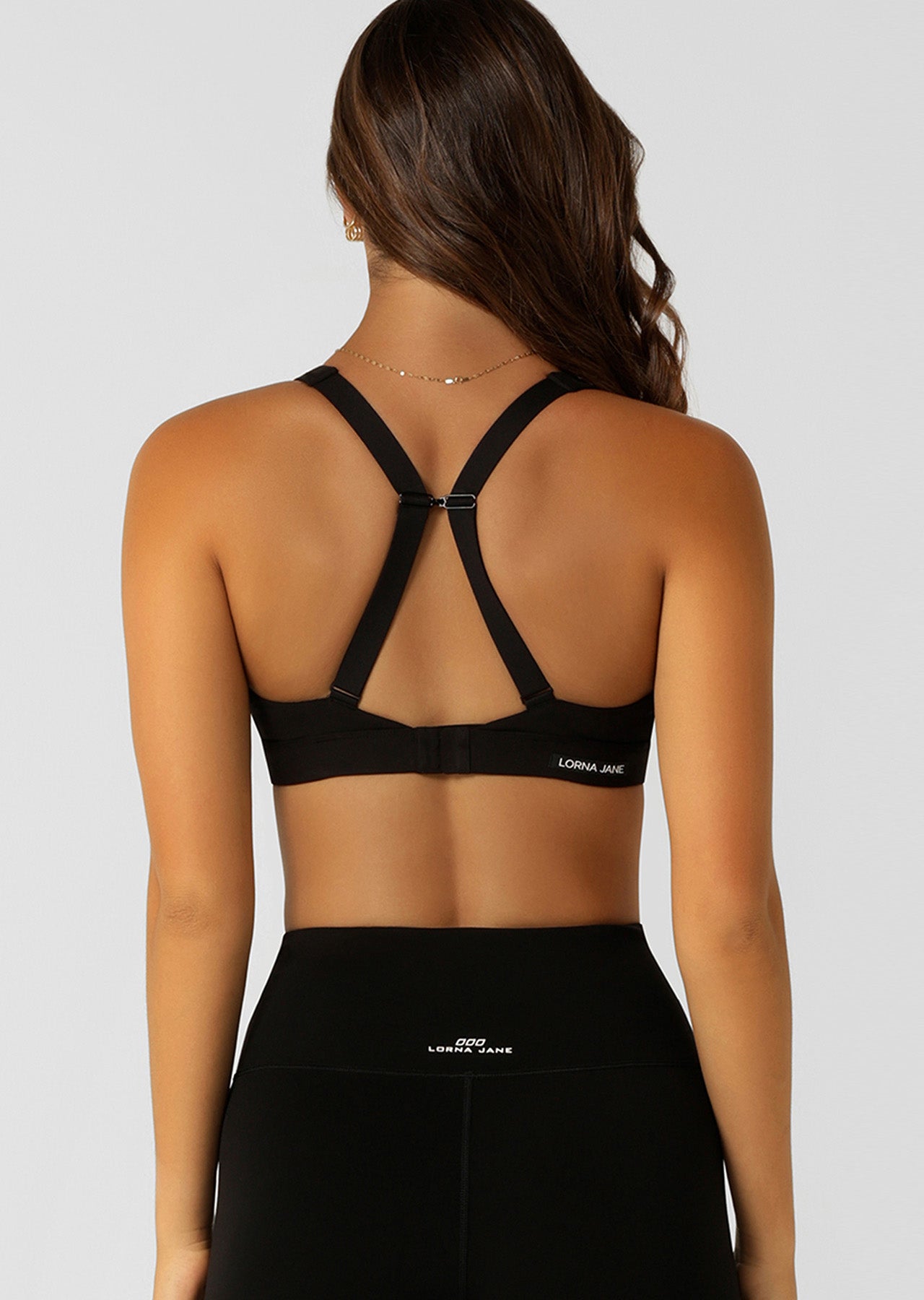 Lorna Jane Solara Sports Bra - Recycled Black