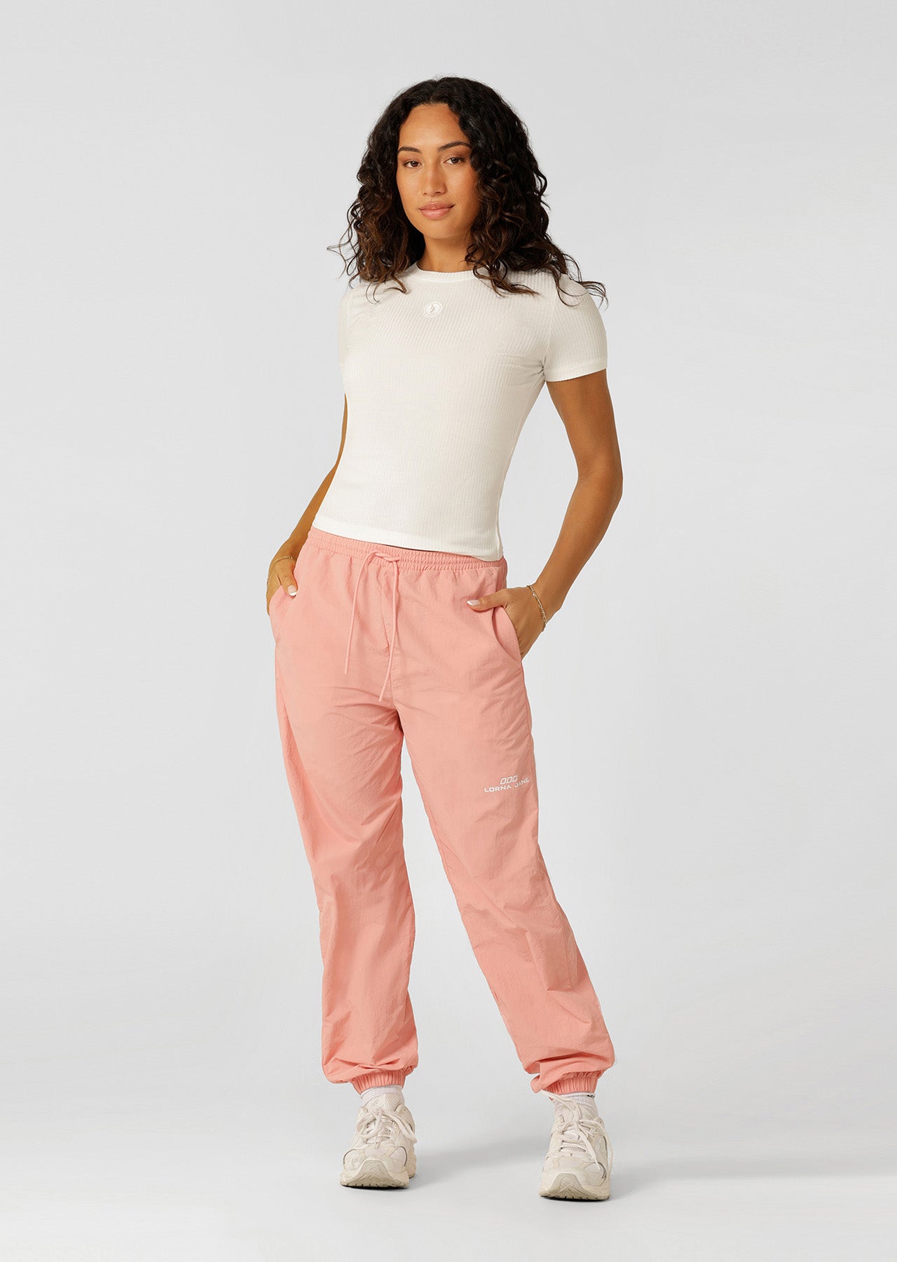 Lorna Jane Movement Rib T-shirt - Porcelain