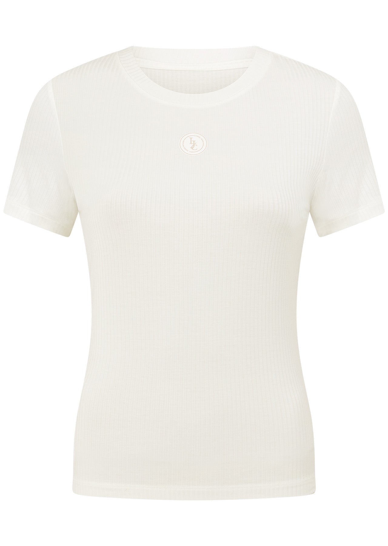 Lorna Jane Movement Rib T-shirt - Porcelain