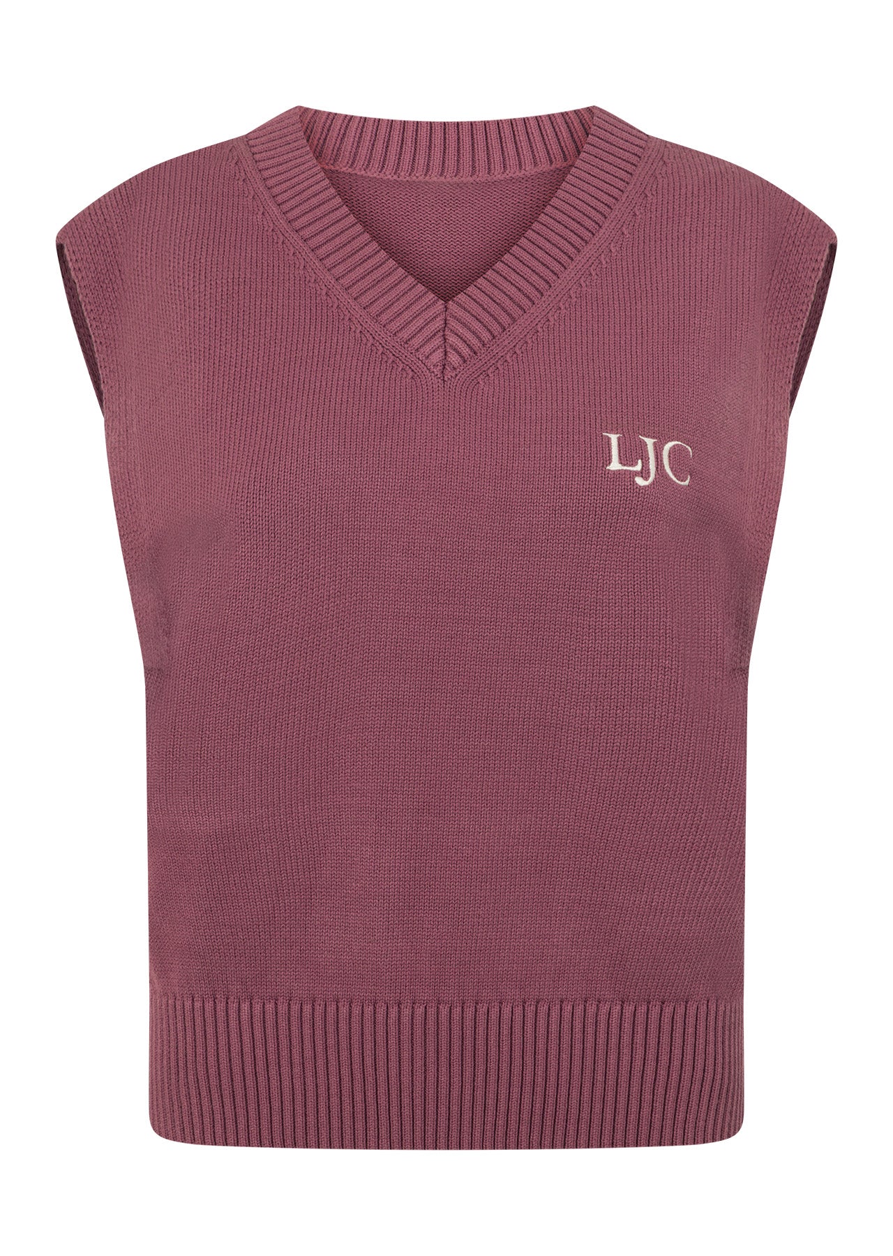 Lorna Jane Outdoor Knit Vest - Renaissance Rose
