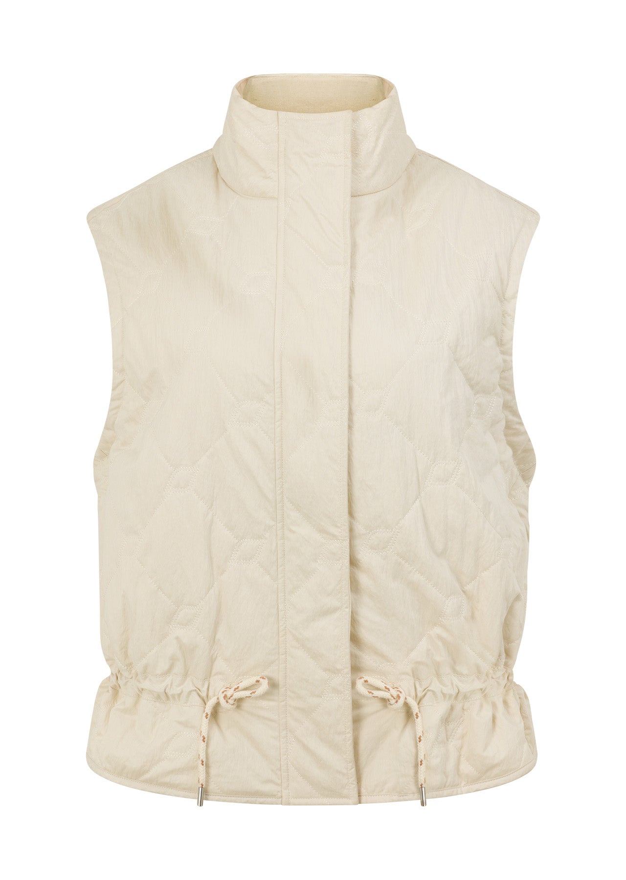 Lorna Jane Adventure Quilted Vest - Cream