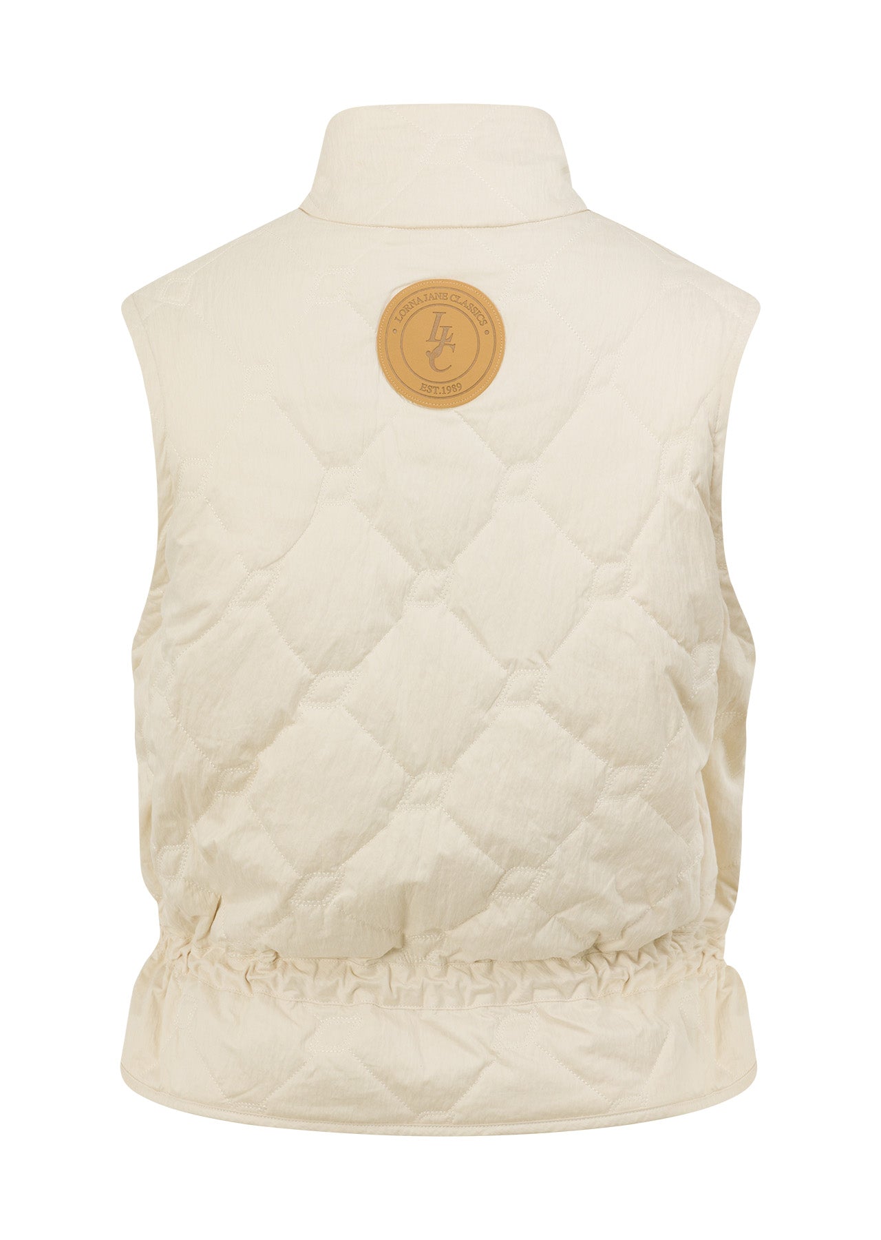 Lorna Jane Adventure Quilted Vest - Cream