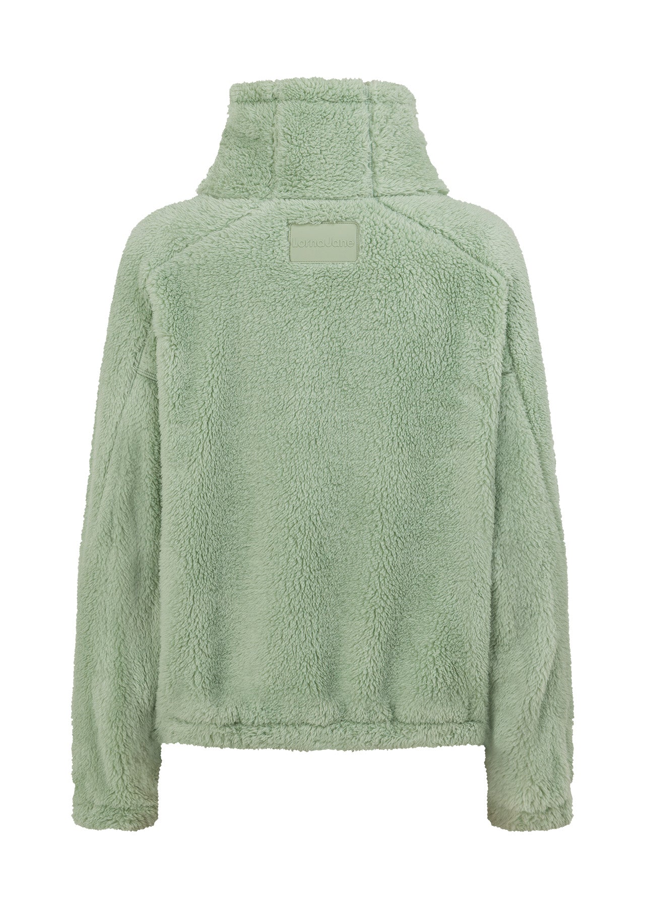 Lorna Jane Everyday Teddy Quarter Zip Sweat - Iced Matcha