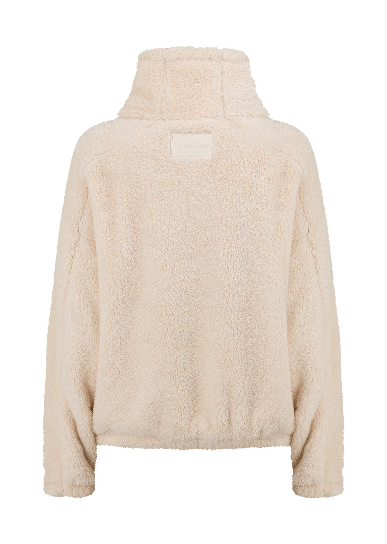 Lorna Jane Everyday Teddy Quarter Zip Sweat - Ivory