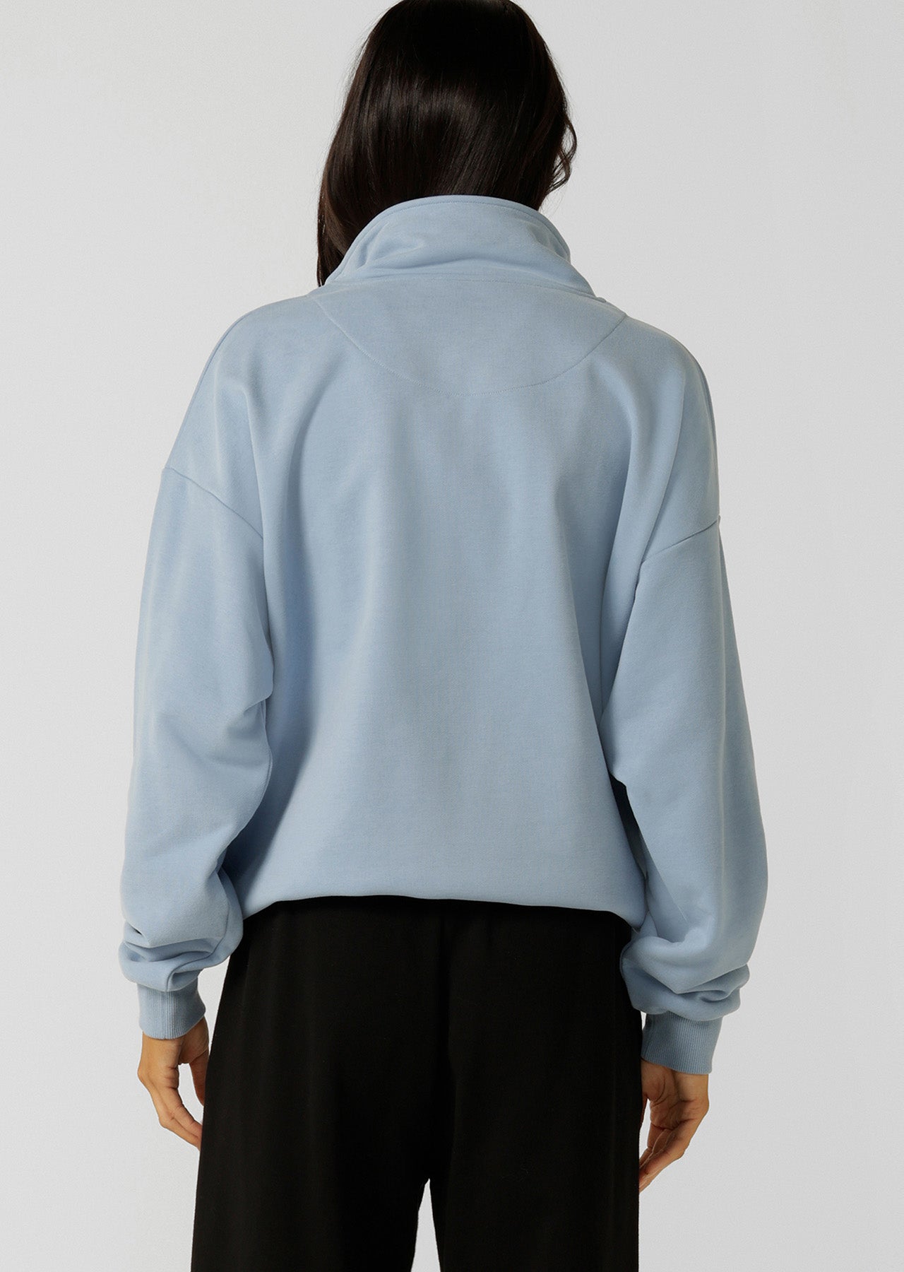 Lorna Jane LJ Sport Quarter Zip Sweat - Glacier Blue