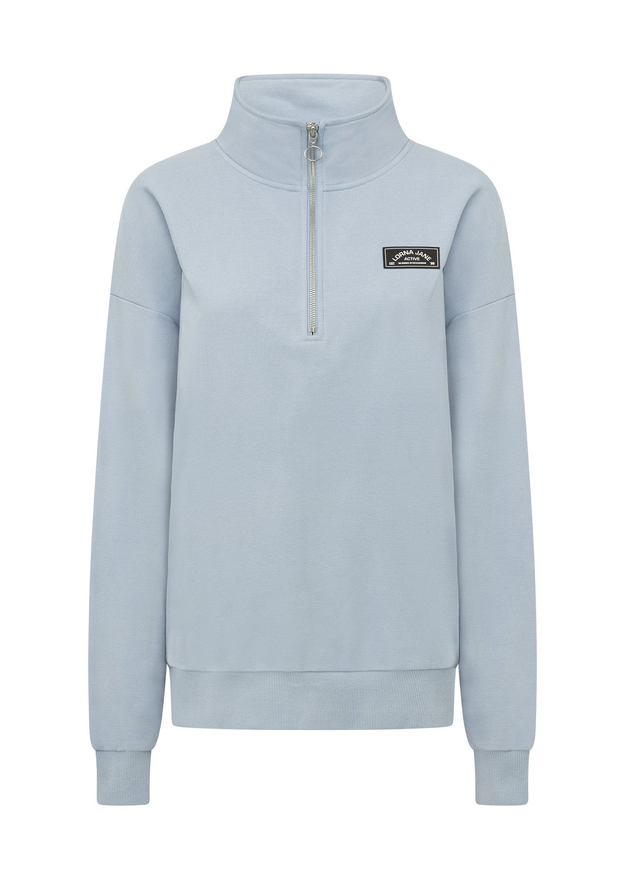 Lorna Jane LJ Sport Quarter Zip Sweat - Glacier Blue