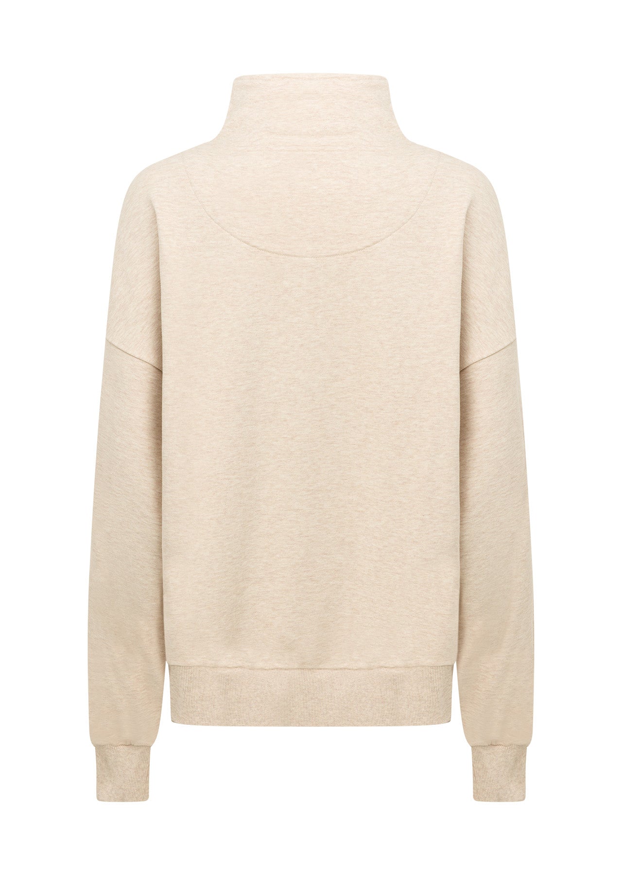 Lorna Jane LJ Sport Quarter Zip Sweat - Oat Marl
