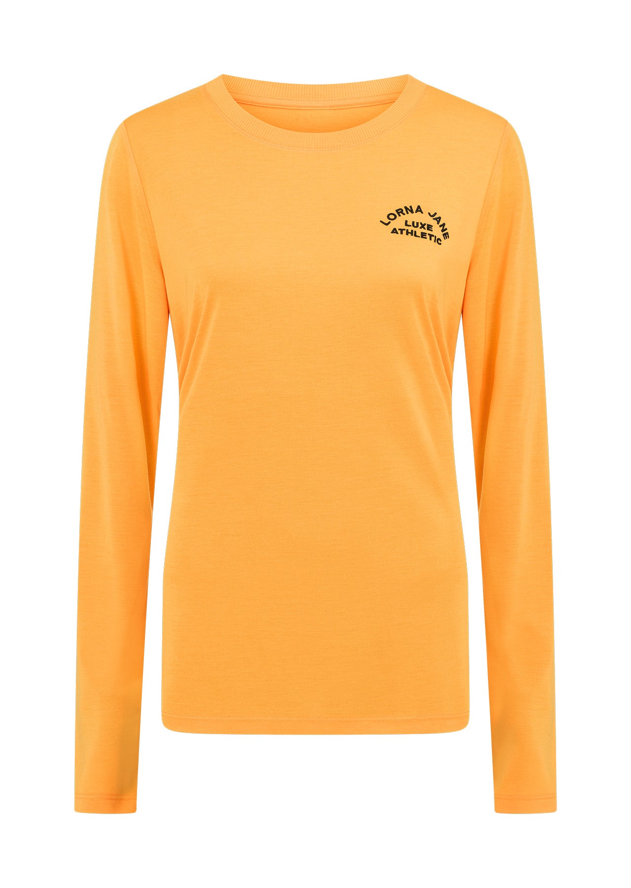 Lorna Jane Lotus Long Sleeve Top - Mango Sorbet